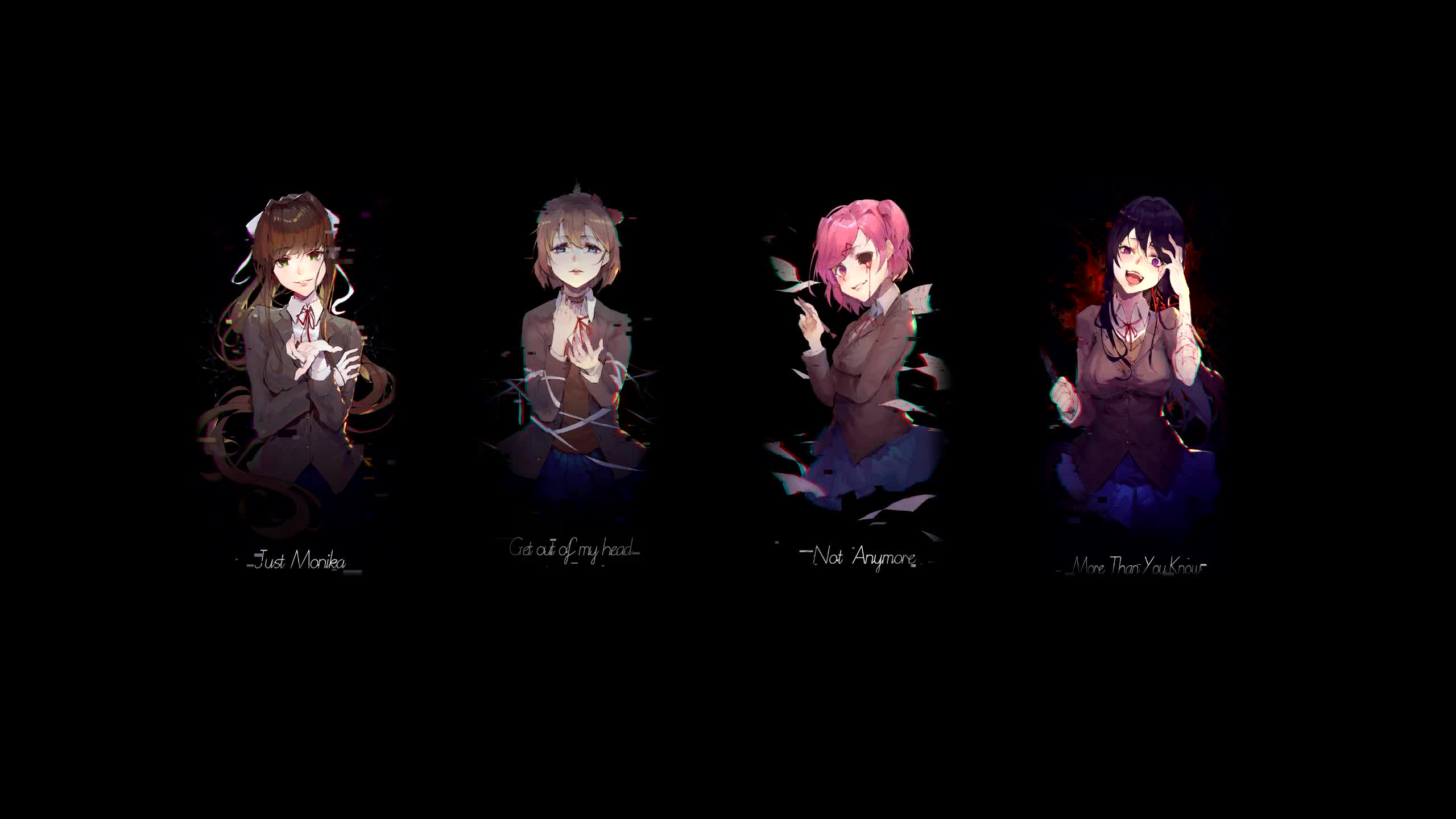 Doki Doki Literature Club 4K Live Wallpaper