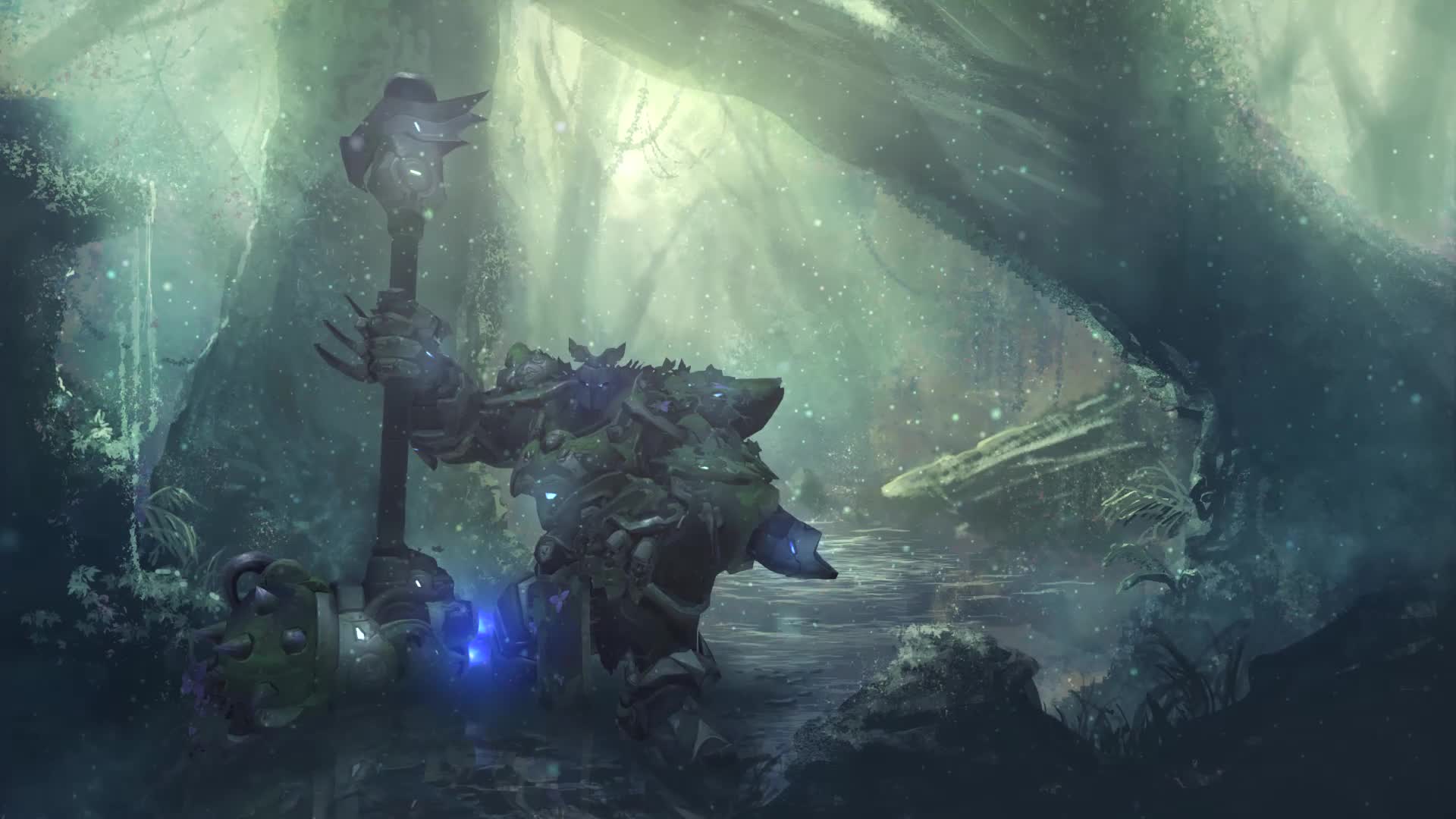 Reinhardt In The Forest Live Wallpaper