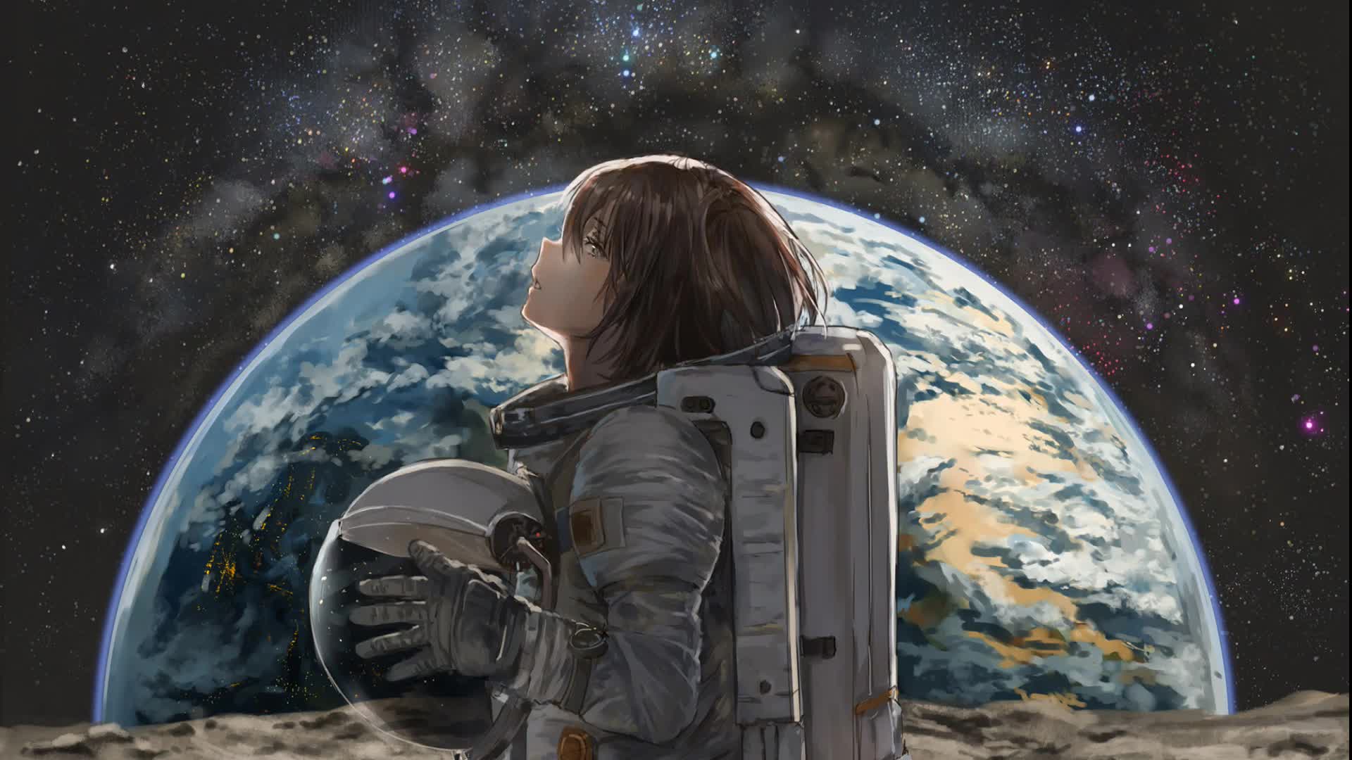 Lost In The Galaxy Live Wallpaper 1