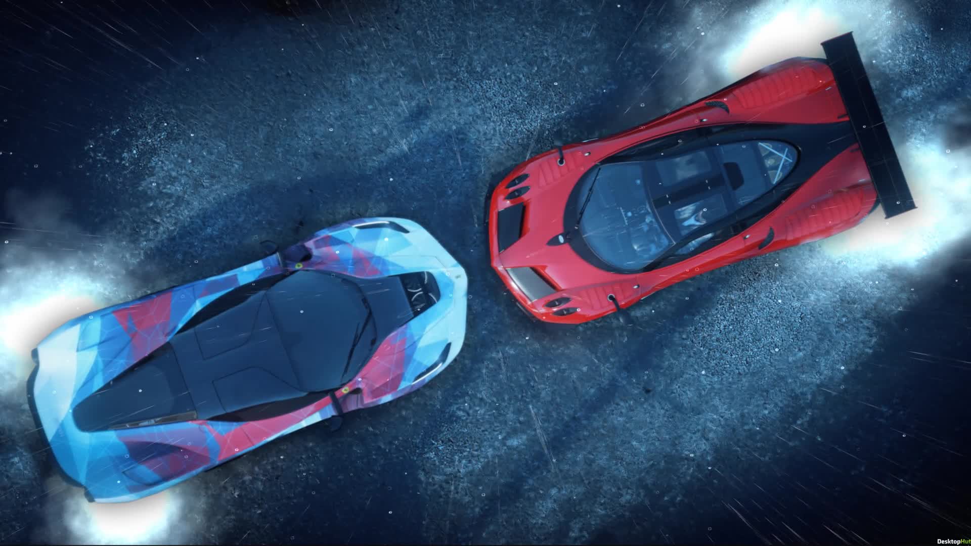 Pagani and Ferrari Cars Live Wallpaper