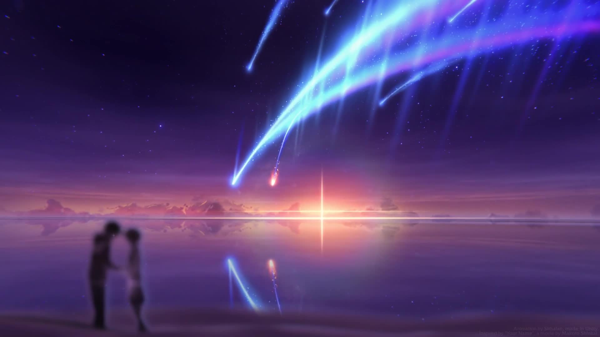 Your Name Tiamat Comet Live Wallpaper