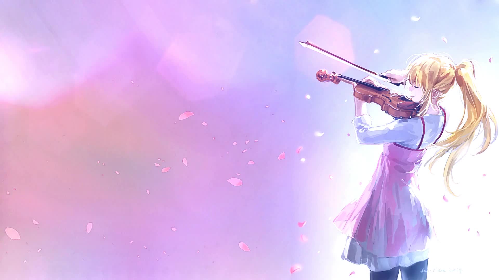 Uso To Honto Shigatsu Wa Kimi No Uso Live Wallpaper