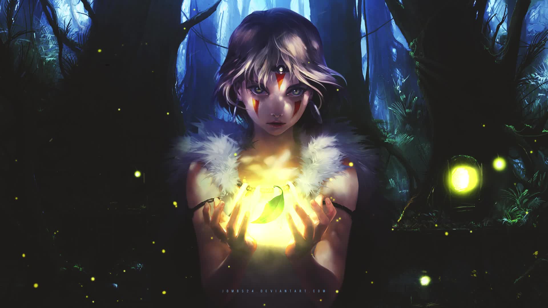 Mononoke Hime Anime Live Wallpaper