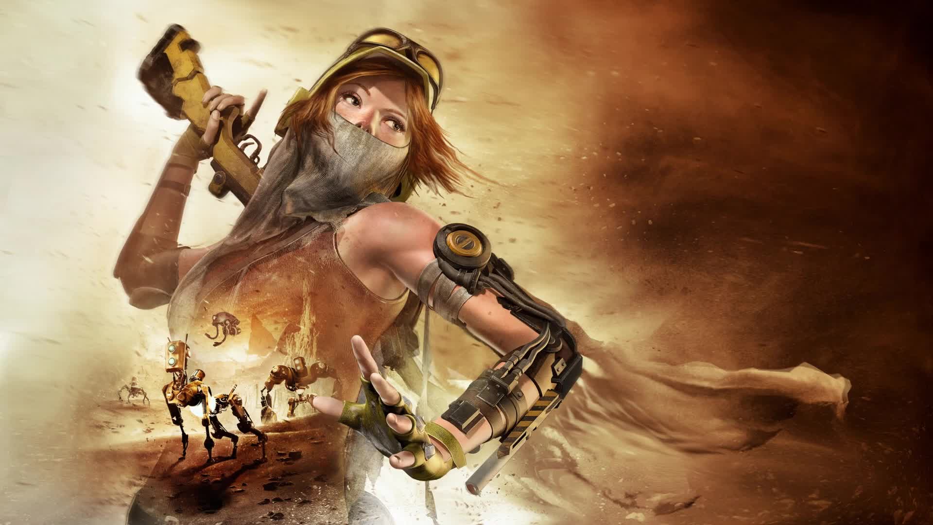 Recore  Joule  Adams  Xbox  One  Live  Wallpaper
