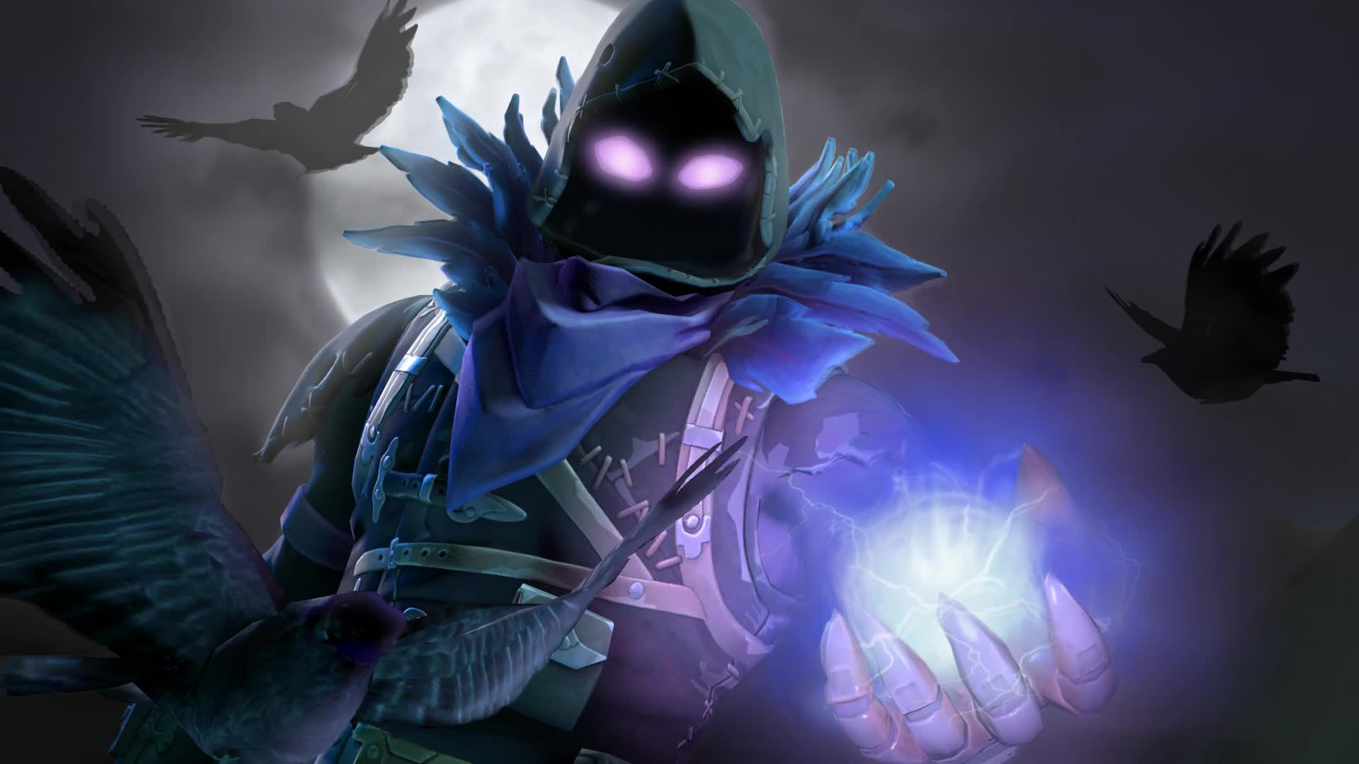 Fortnite  Raven  Moon  Live  Wallpaper