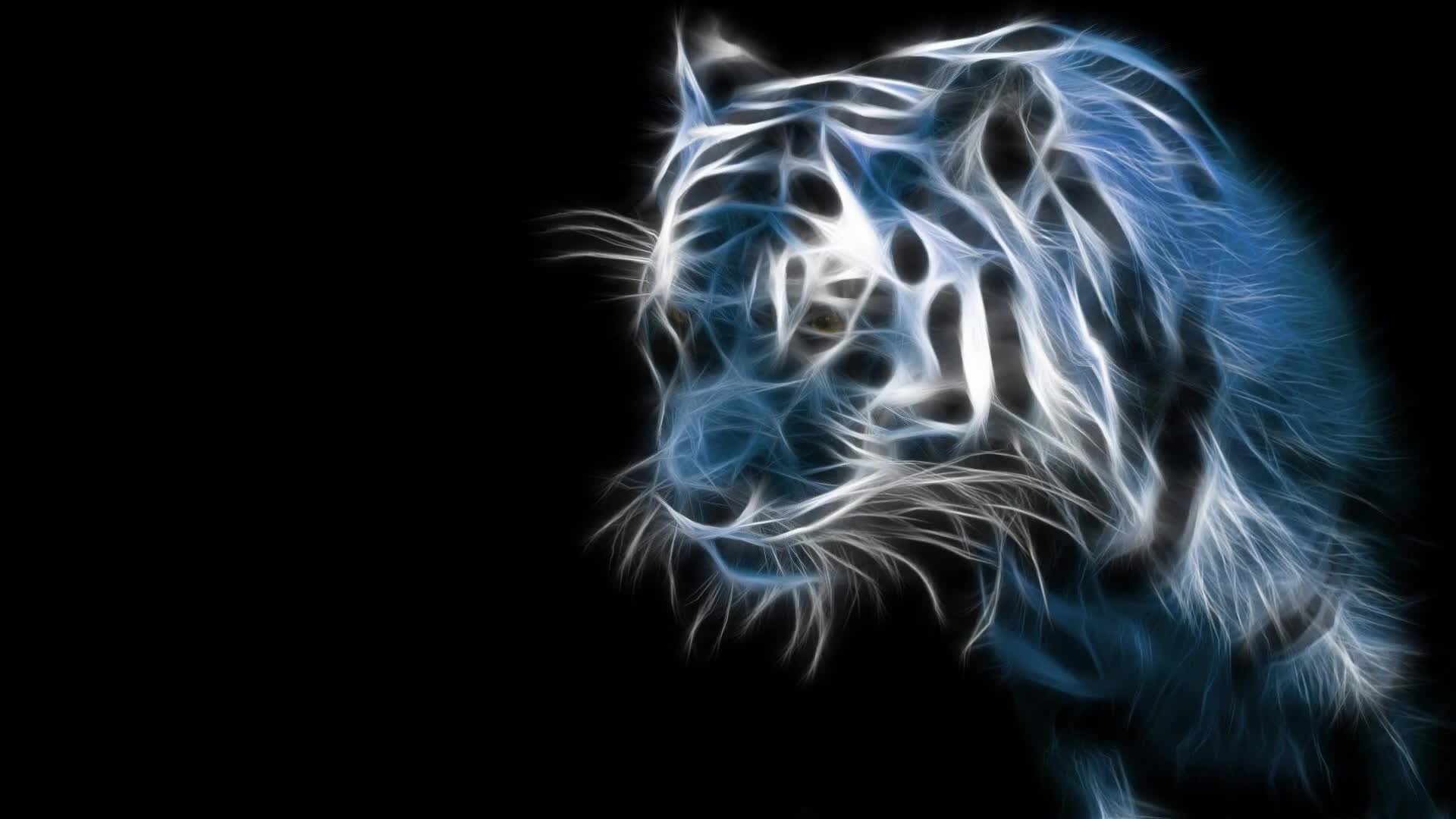 3D  Abstract  Tiger  Live  Wallpaper
