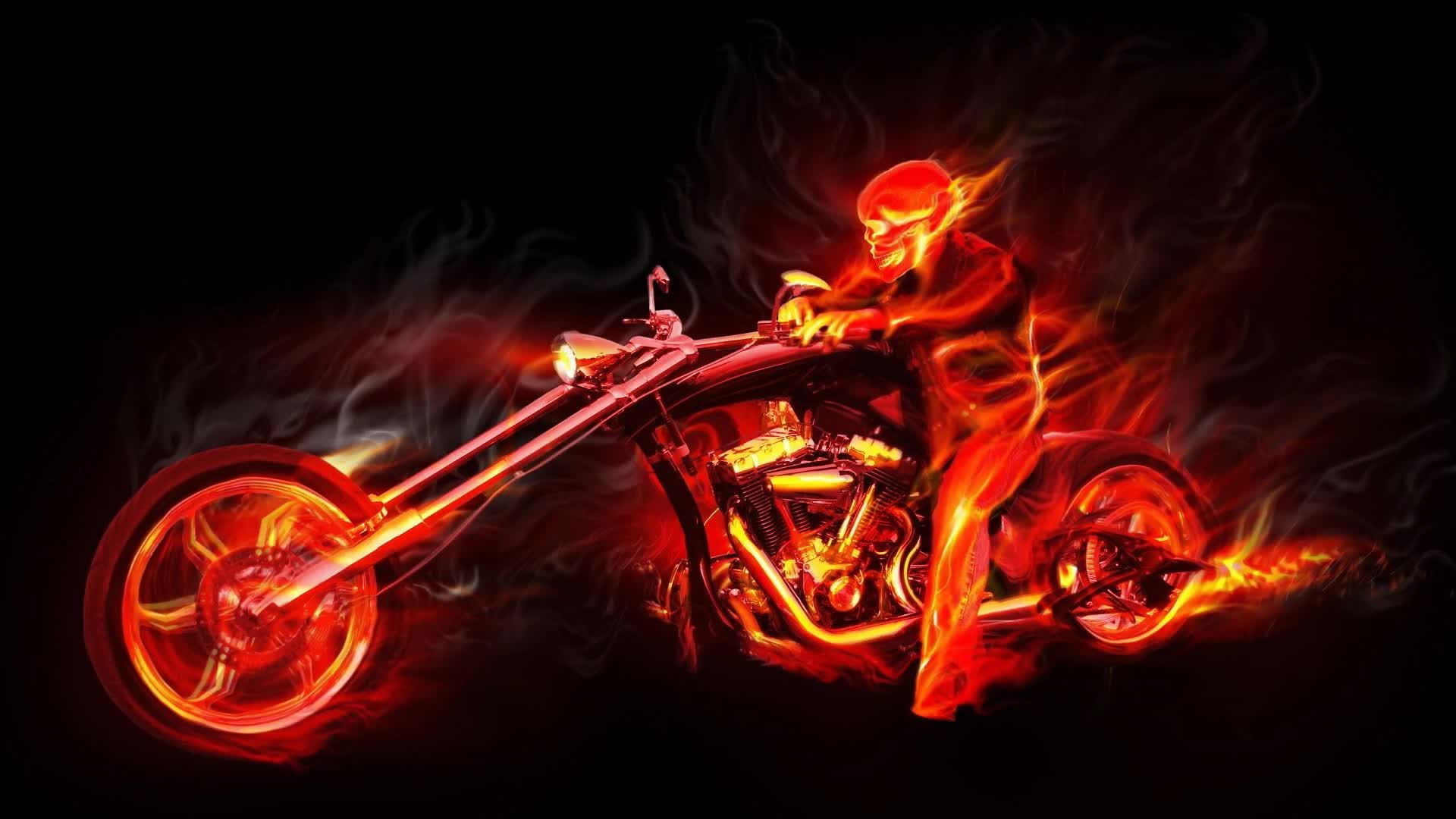 Dark  Rider  Artwork  Live  Wallpaper