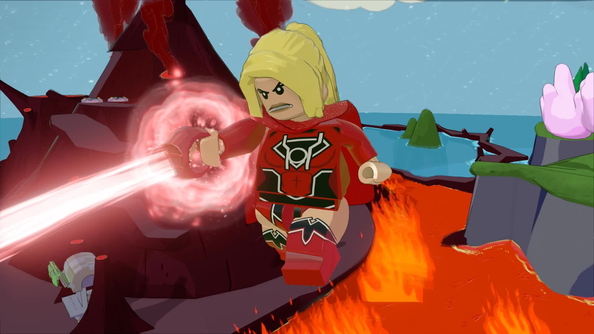 Lego  Super  Girl  Live  Wallpaper