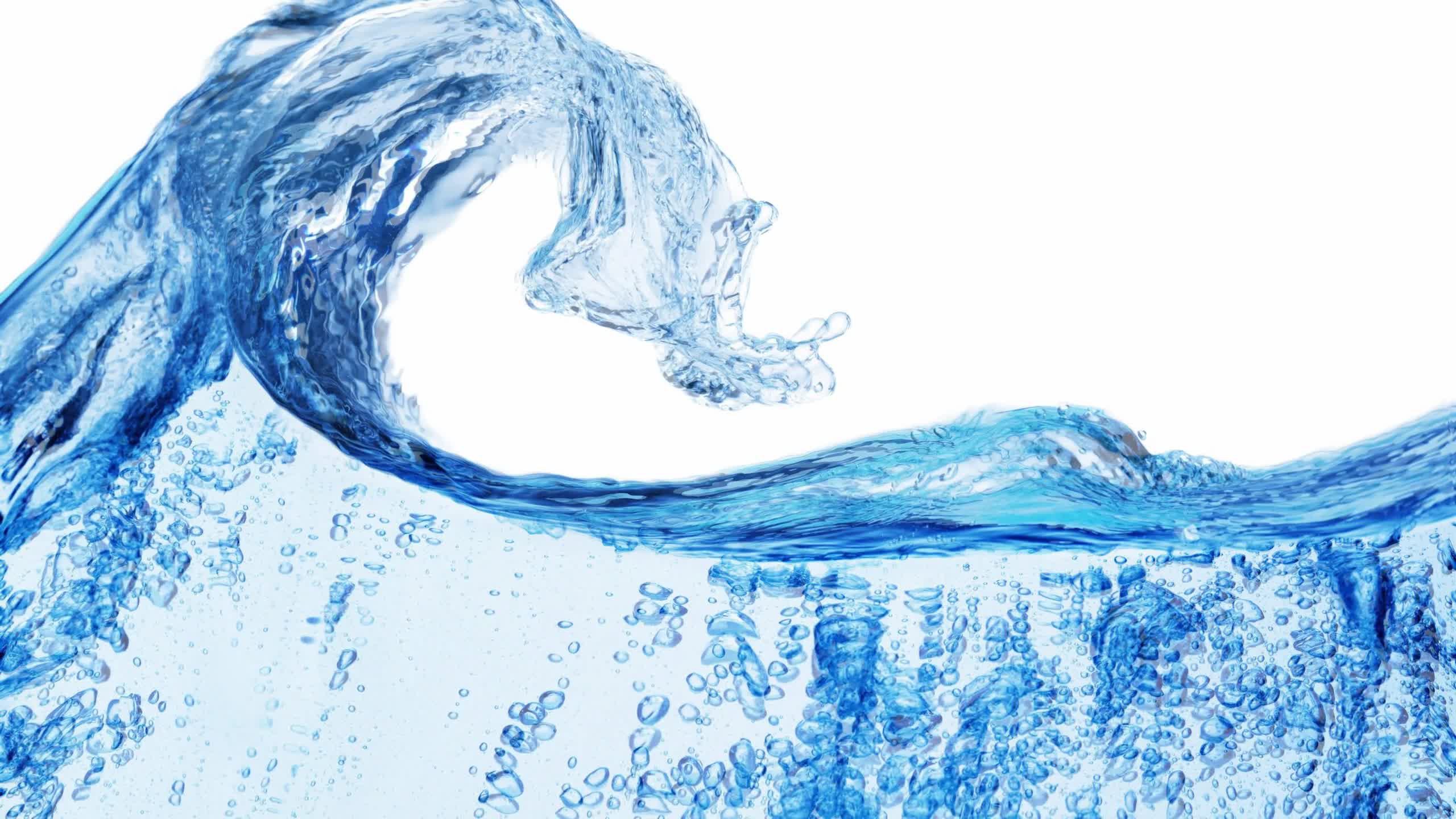 Water  Wave  Bubbles  2K  Live  Wallpaper