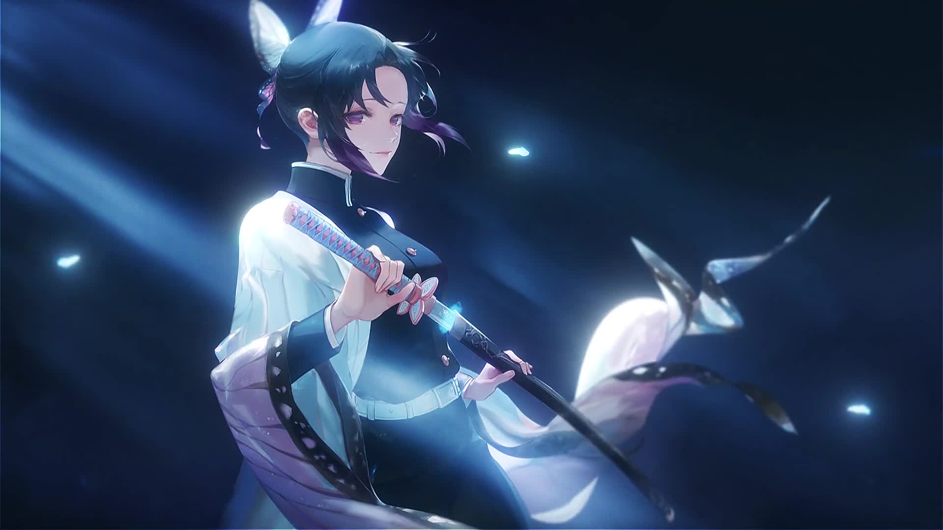 Shinobu Kocho Anime Live Wallpaper