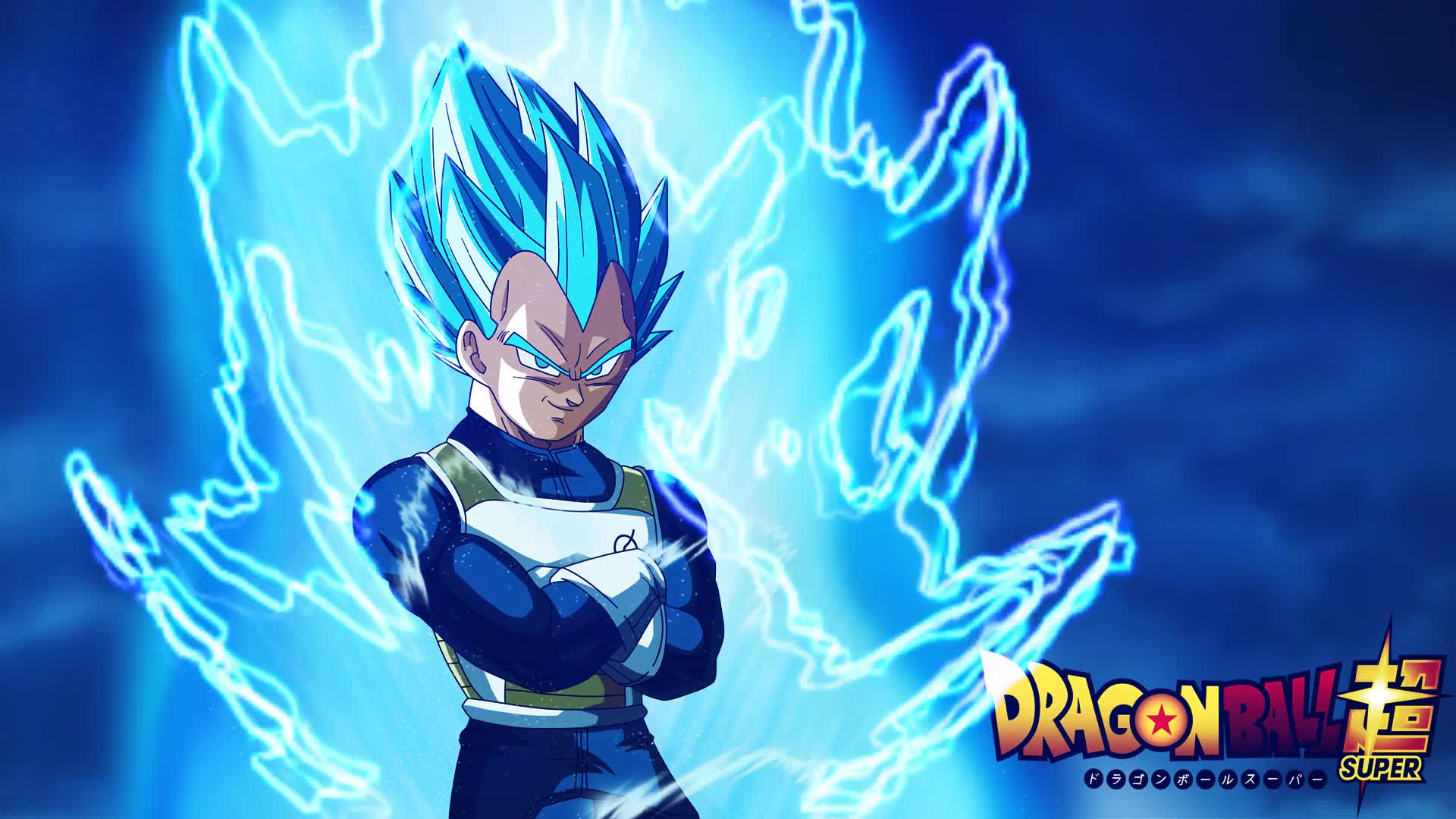 Dragon Ball Fighterz Vegeta Blue Live Wallpaper