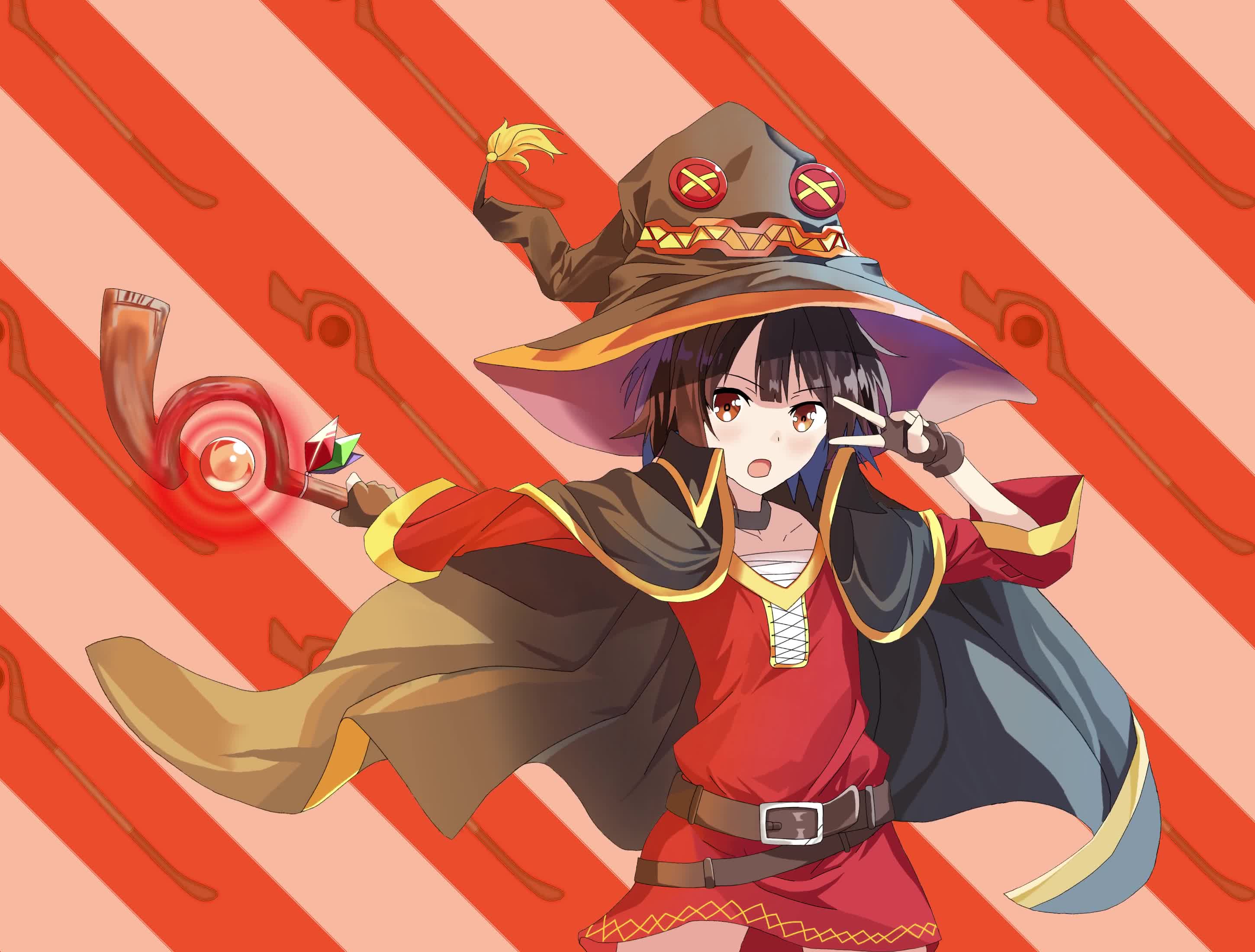 Anime Konosuba Megumin Girl Live Wallpaper