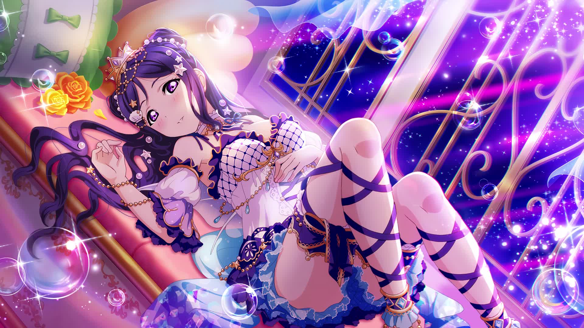 Kanan Matsuura Anime Live Wallpaper