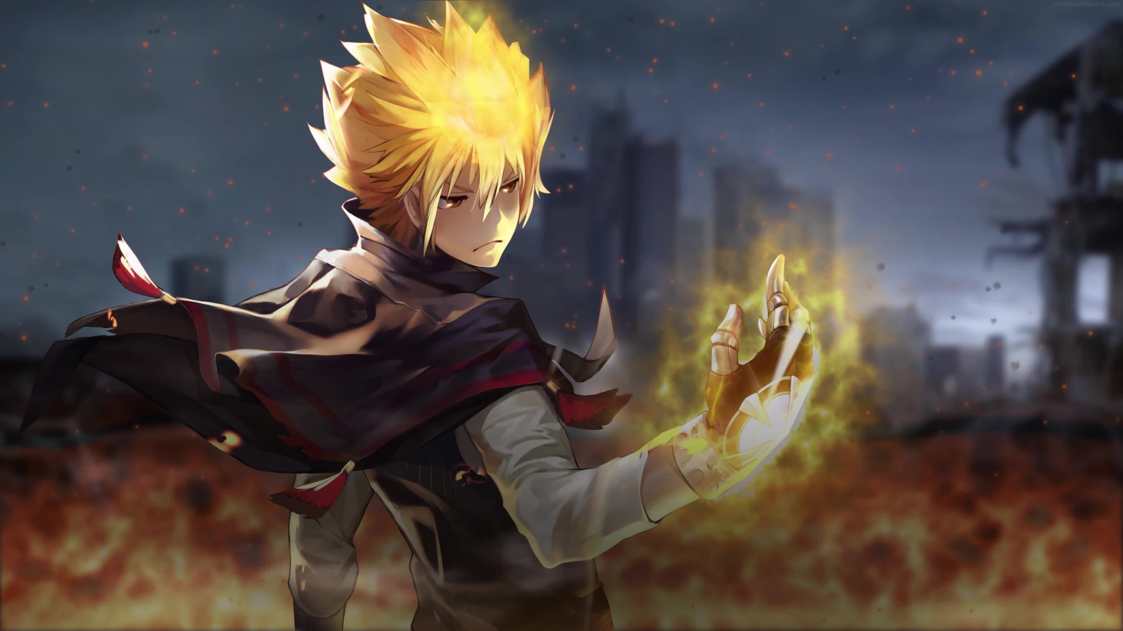 Anime Tsunayoshi Sawada Reborn 4K Animated Wallpaper