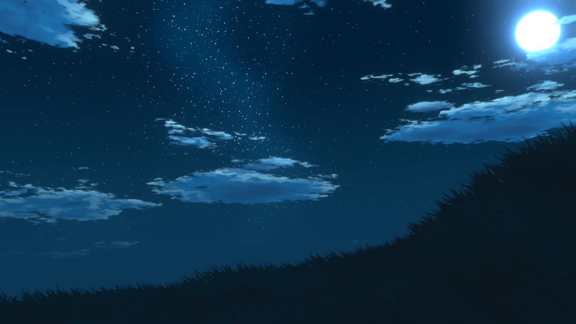 Night Clouds Live Wallpaper