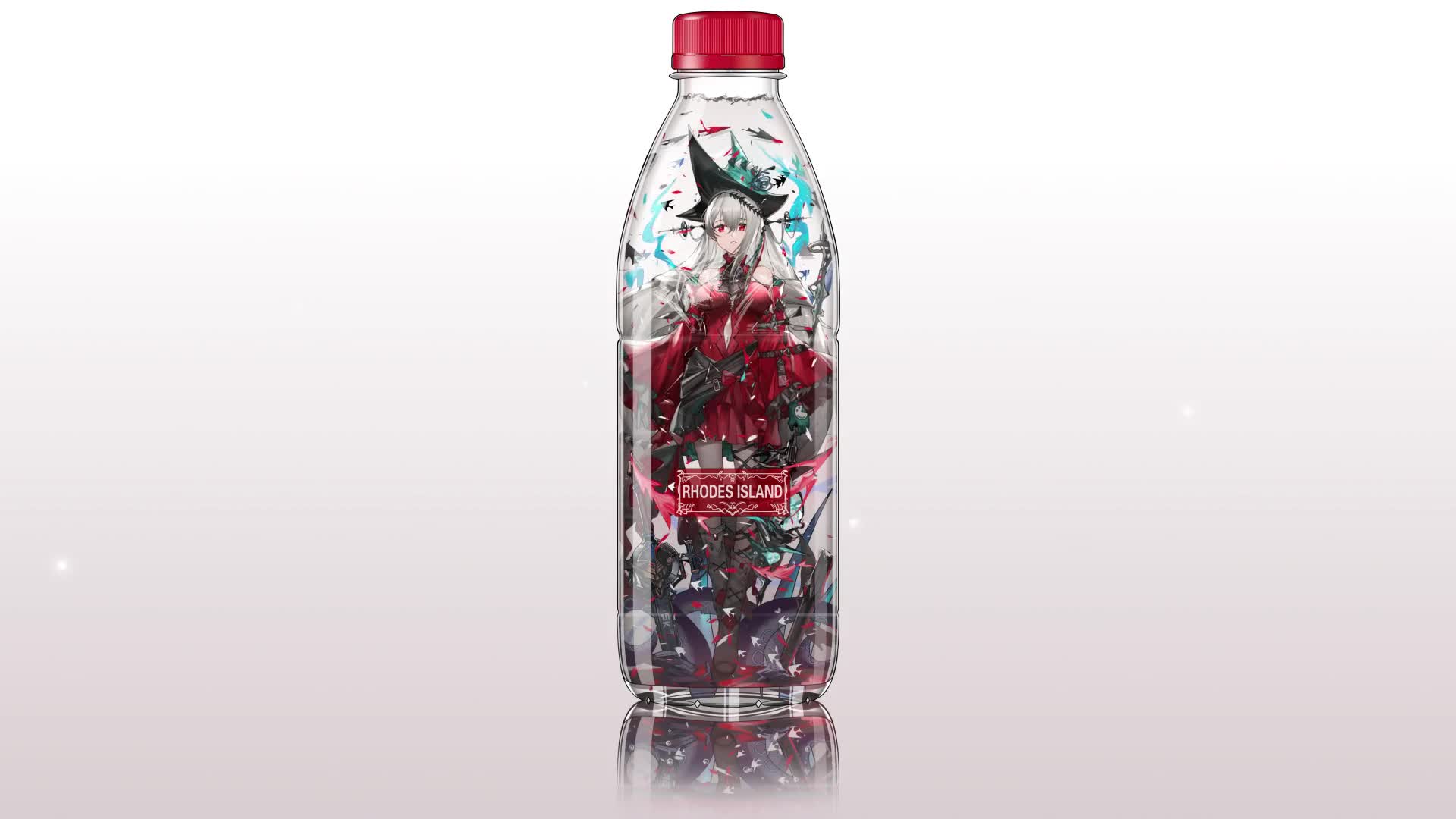 Bottle Arknights Rhodes Island Anime Game Live Wallpaper