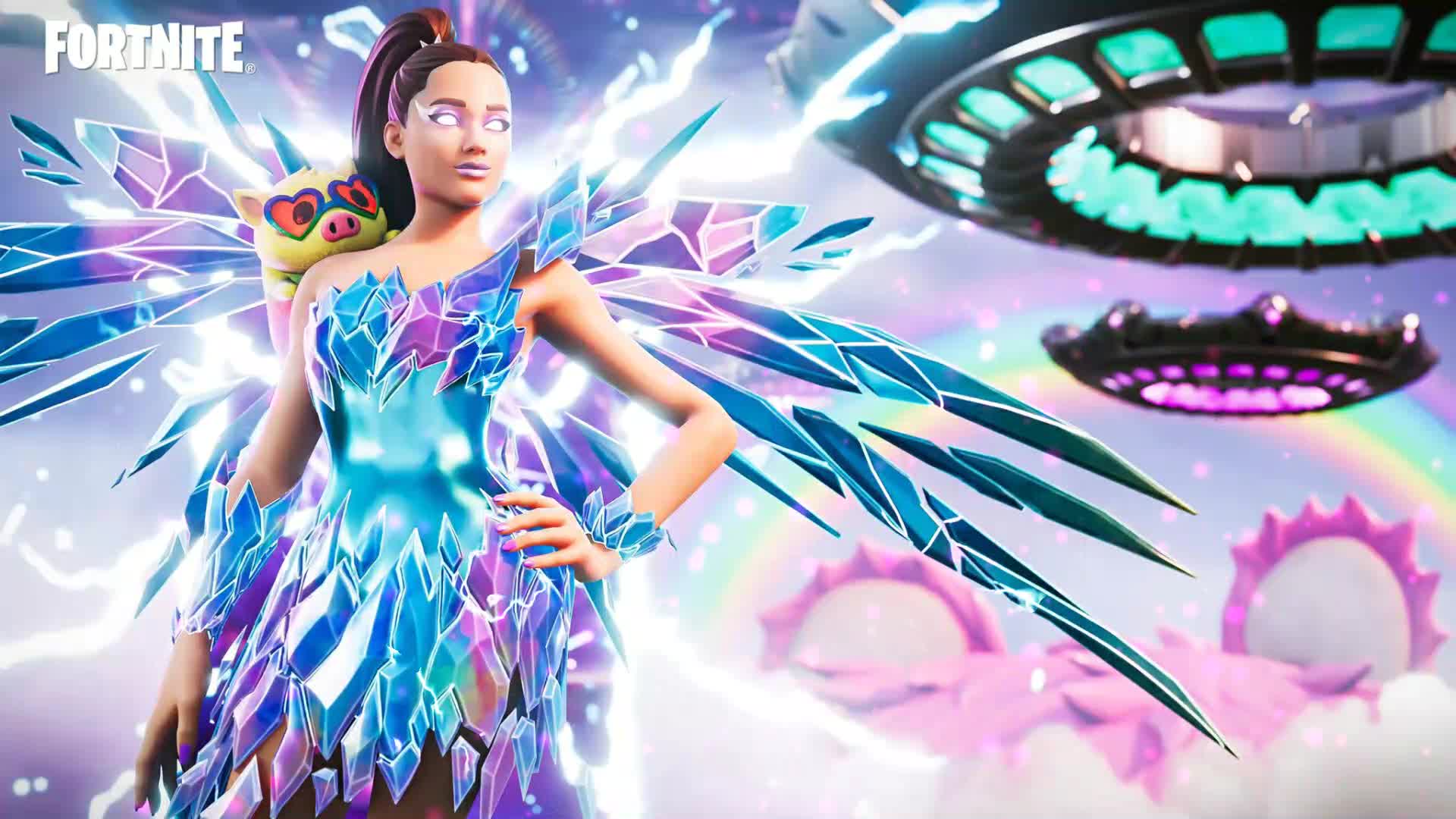Ariana Grande Fortnite Rift Tour Live Wallpaper