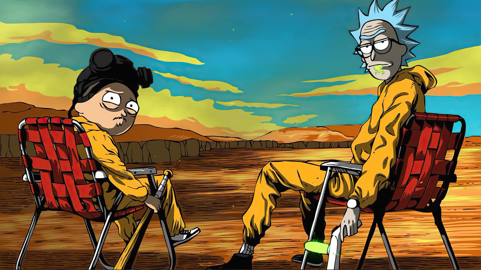 Rick And Morty Breaking Morty Live Wallpaper
