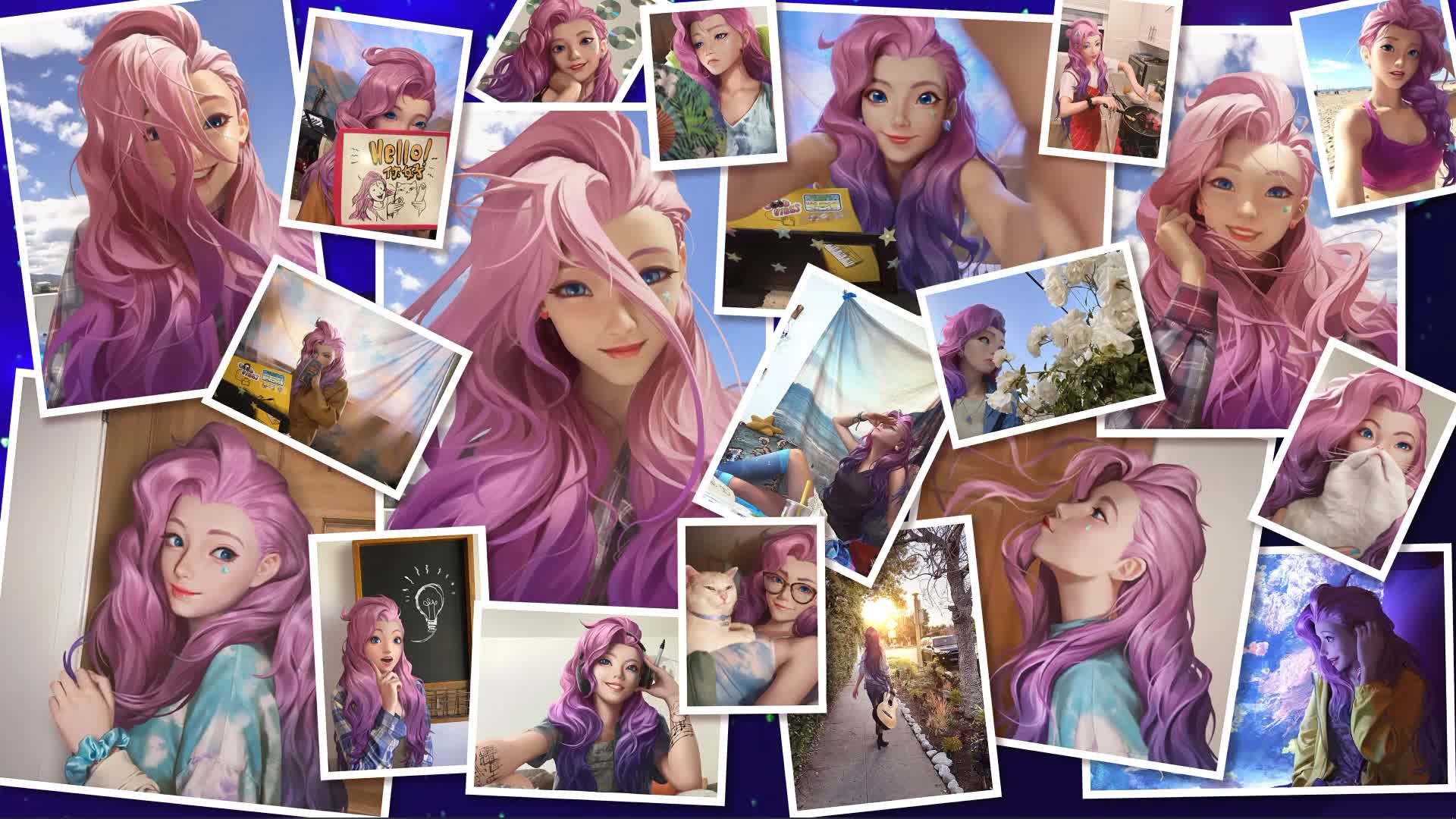 League of Legends Seraphines Photographs Live Wallpaper