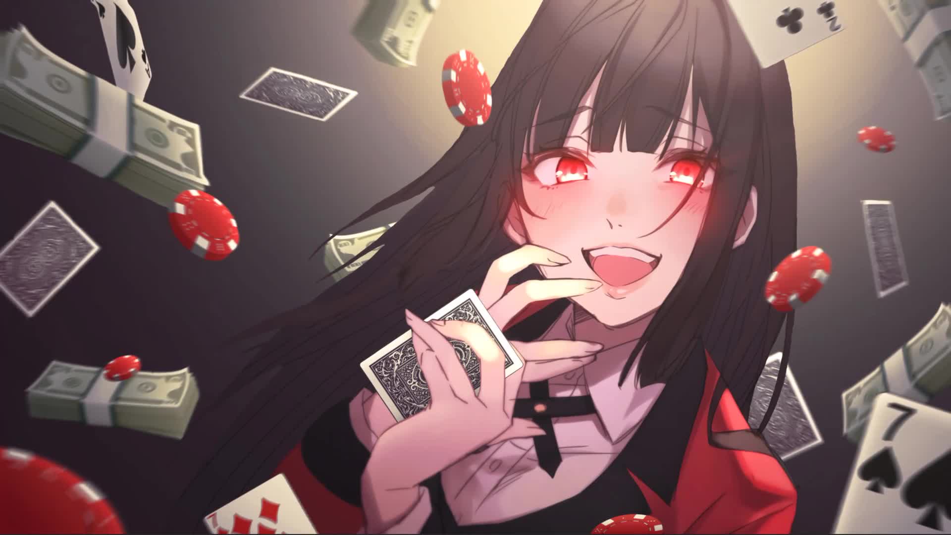 Kakegurui Anime Live Wallpaper