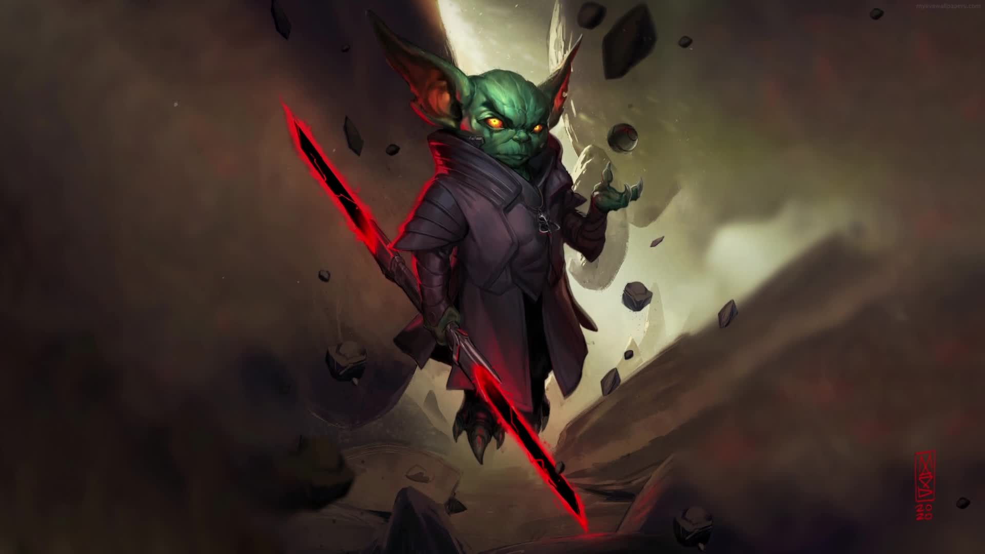 Evil Yoda Free Live Wallpaper