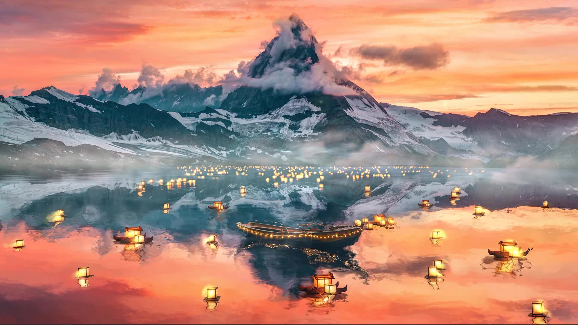 Into The Lights Live Wallpaper