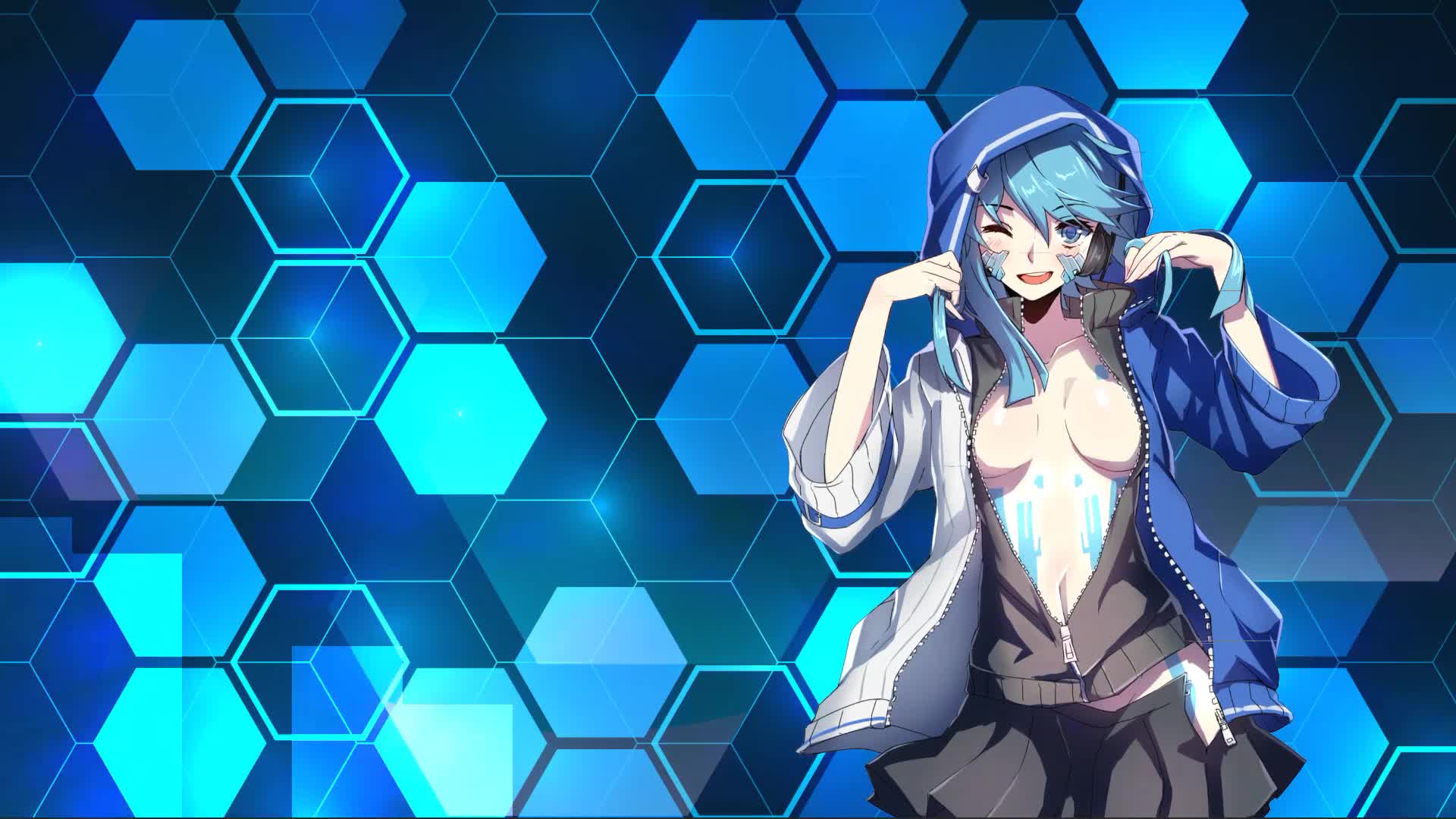 Anime Ene Mekaku City Acors Live Wallpaper