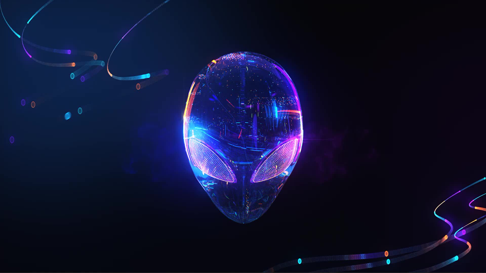 Alienware Blue Live Wallpaper