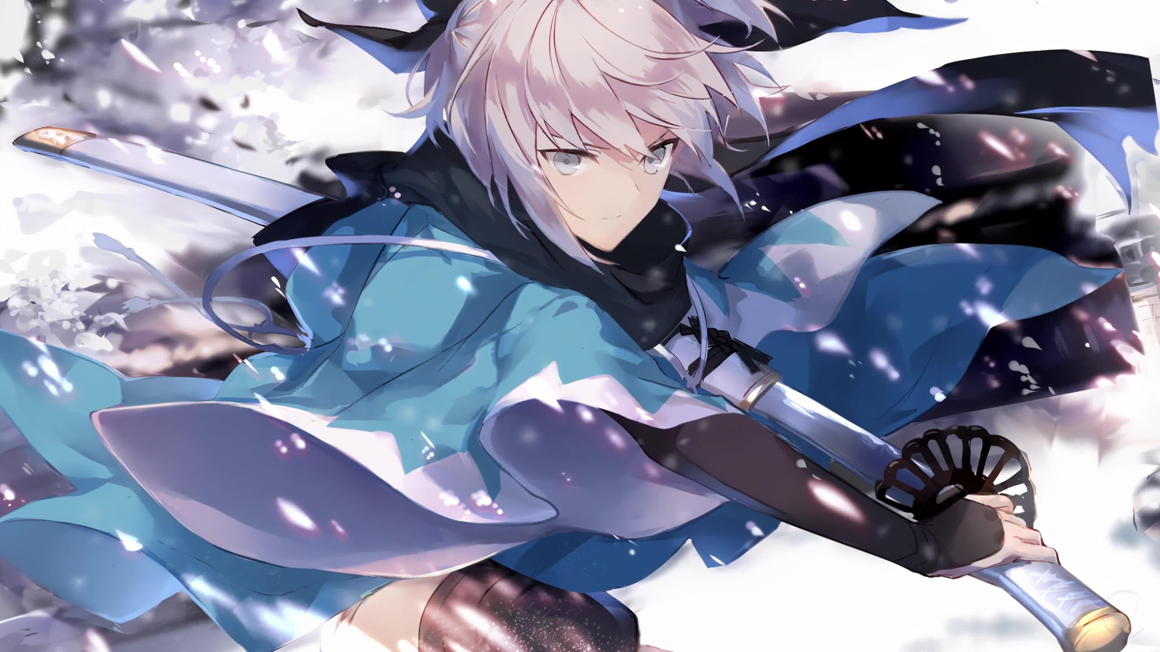 Okita Souji Fate Grand Order 4k Live Wallpaper
