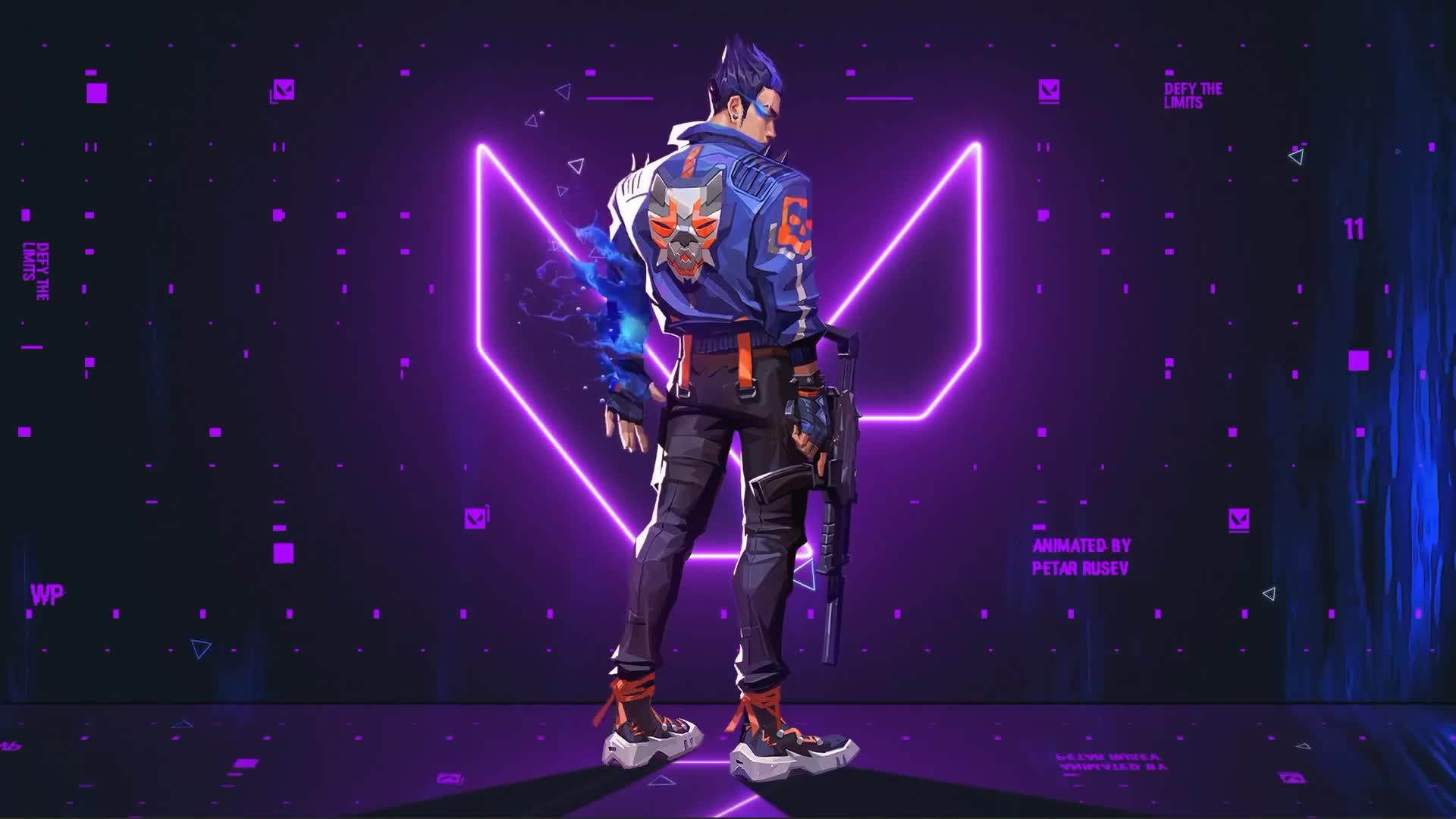 Valorant Yoru Animation By Petar Rusev Live Wallpaper