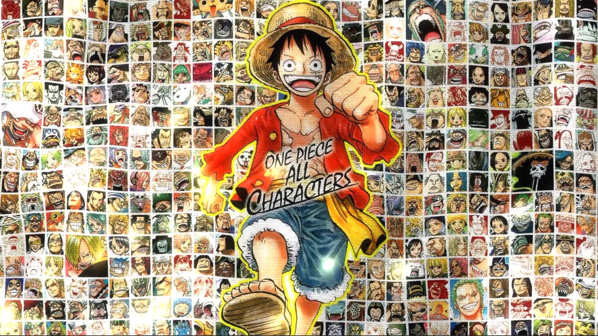 One Piece Character Flag Anime Live Wallpaper