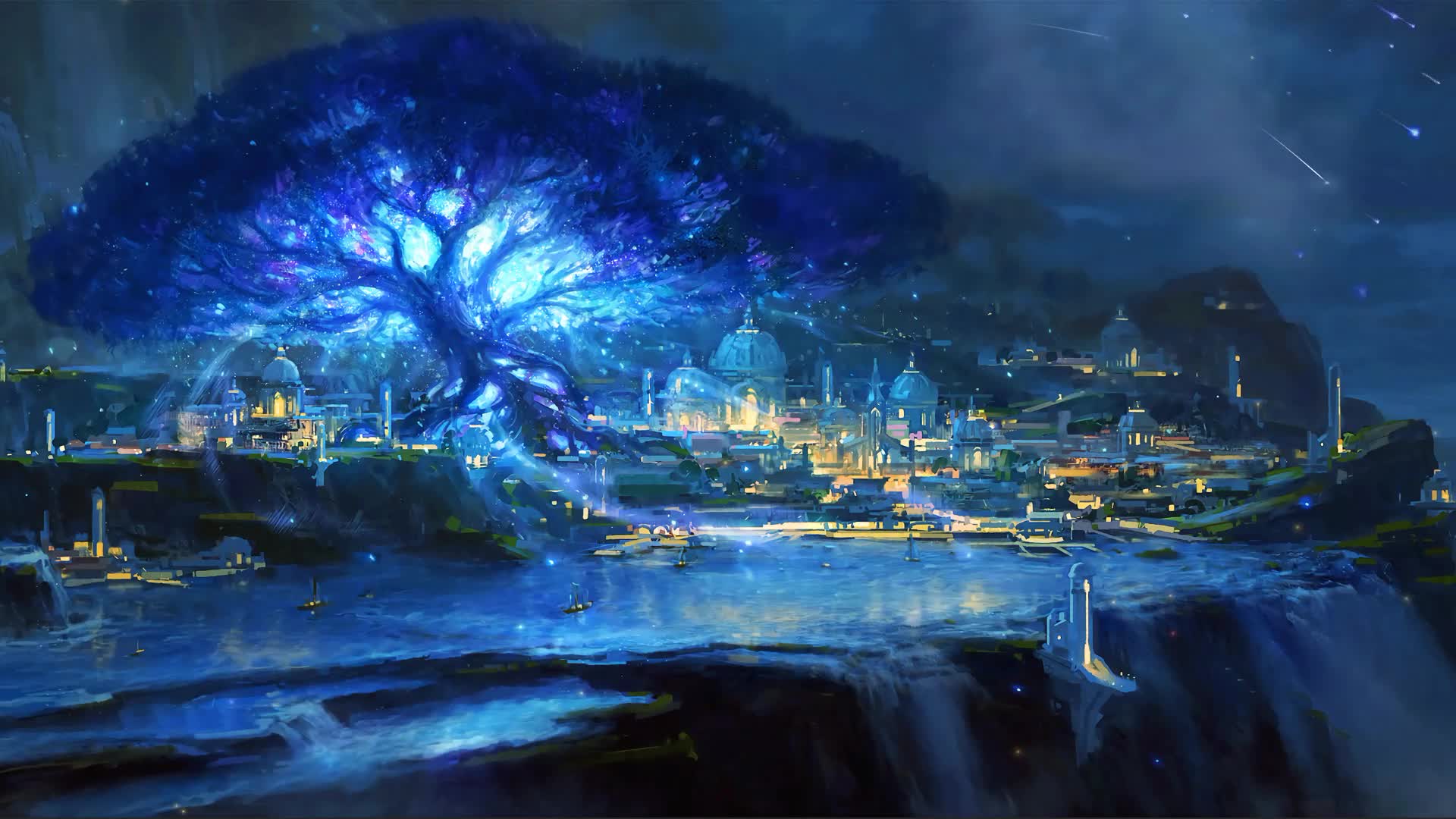 Broken Echo Of The God Tree Live Wallpaper