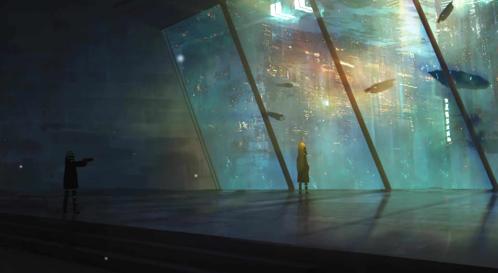 Megacity By Astero Live Wallpaper