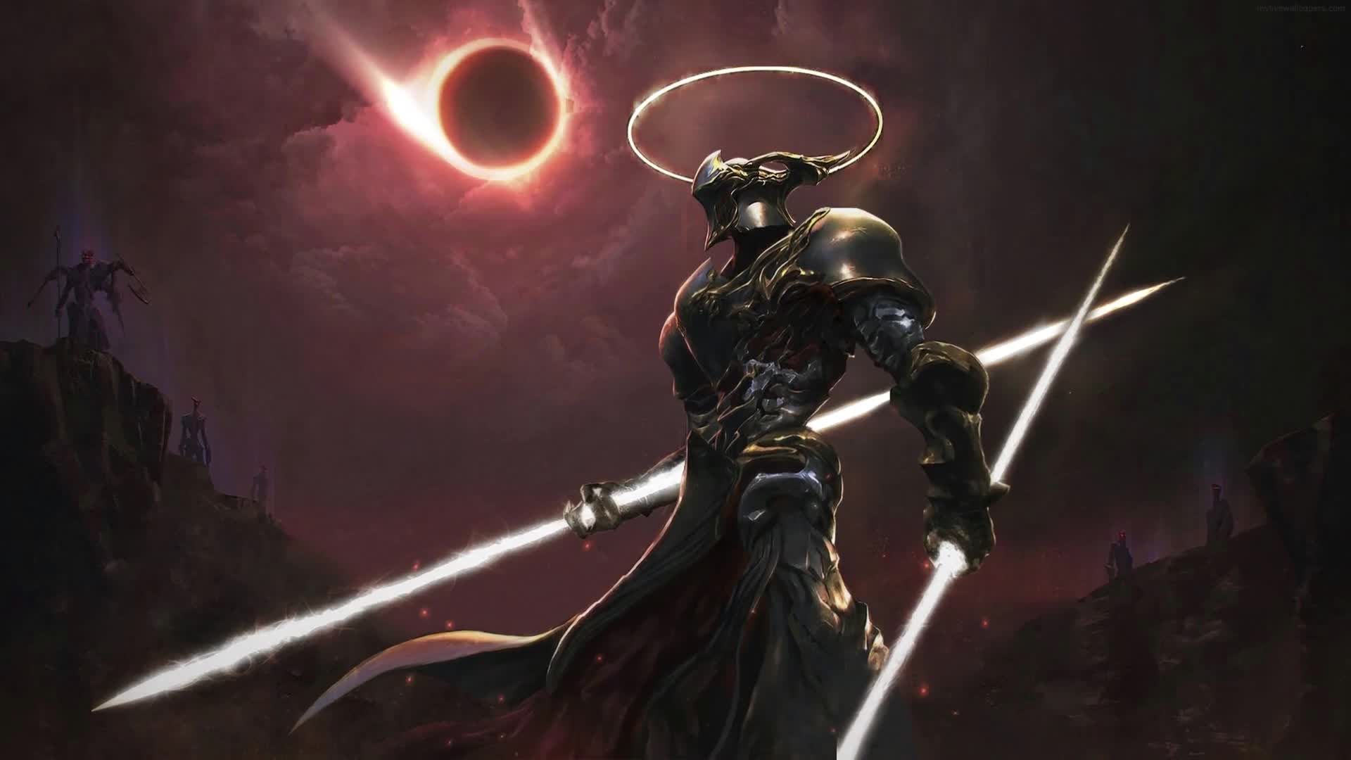 Free Download Dark Warrior Live Wallpaper