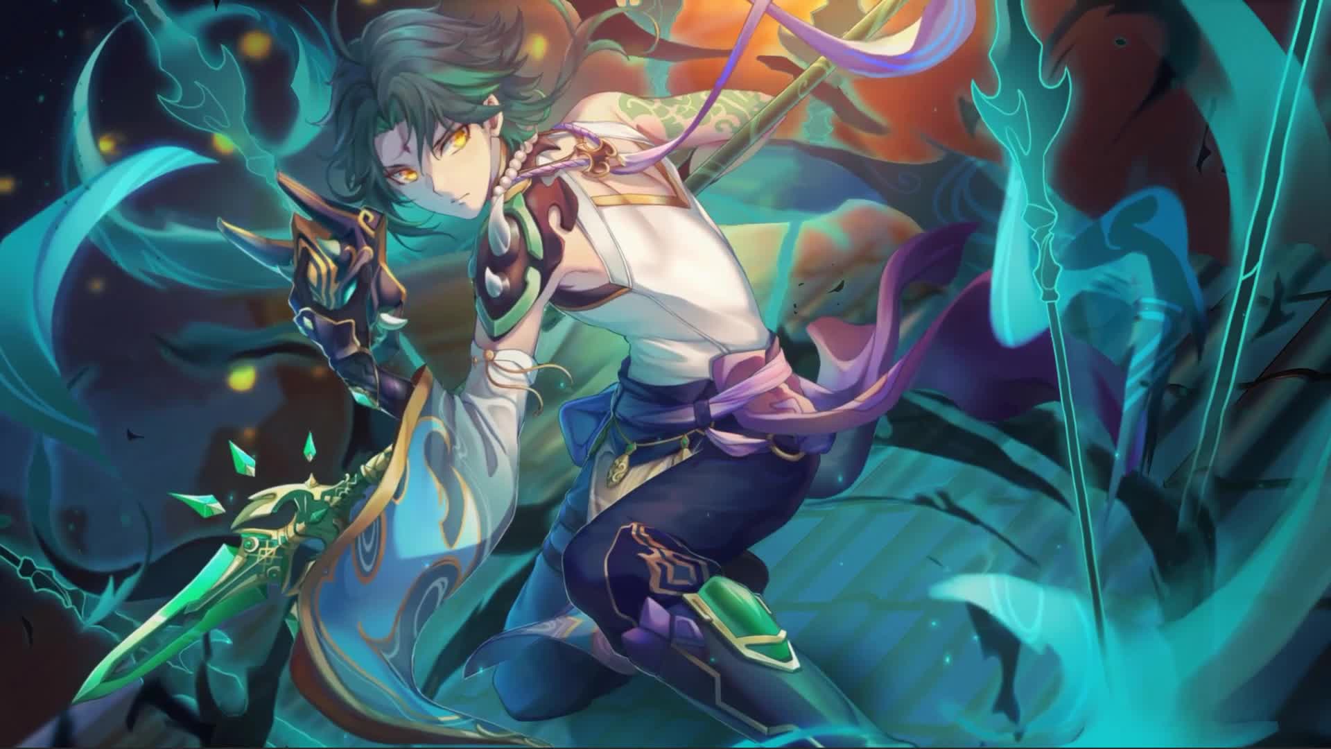 Xiao From Genshin Impact Anime Game