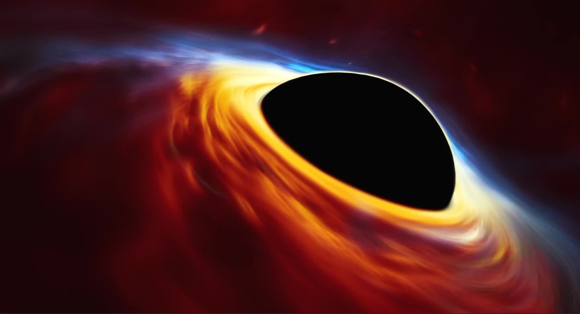 Black Hole In Space Animated Desktop Video Background