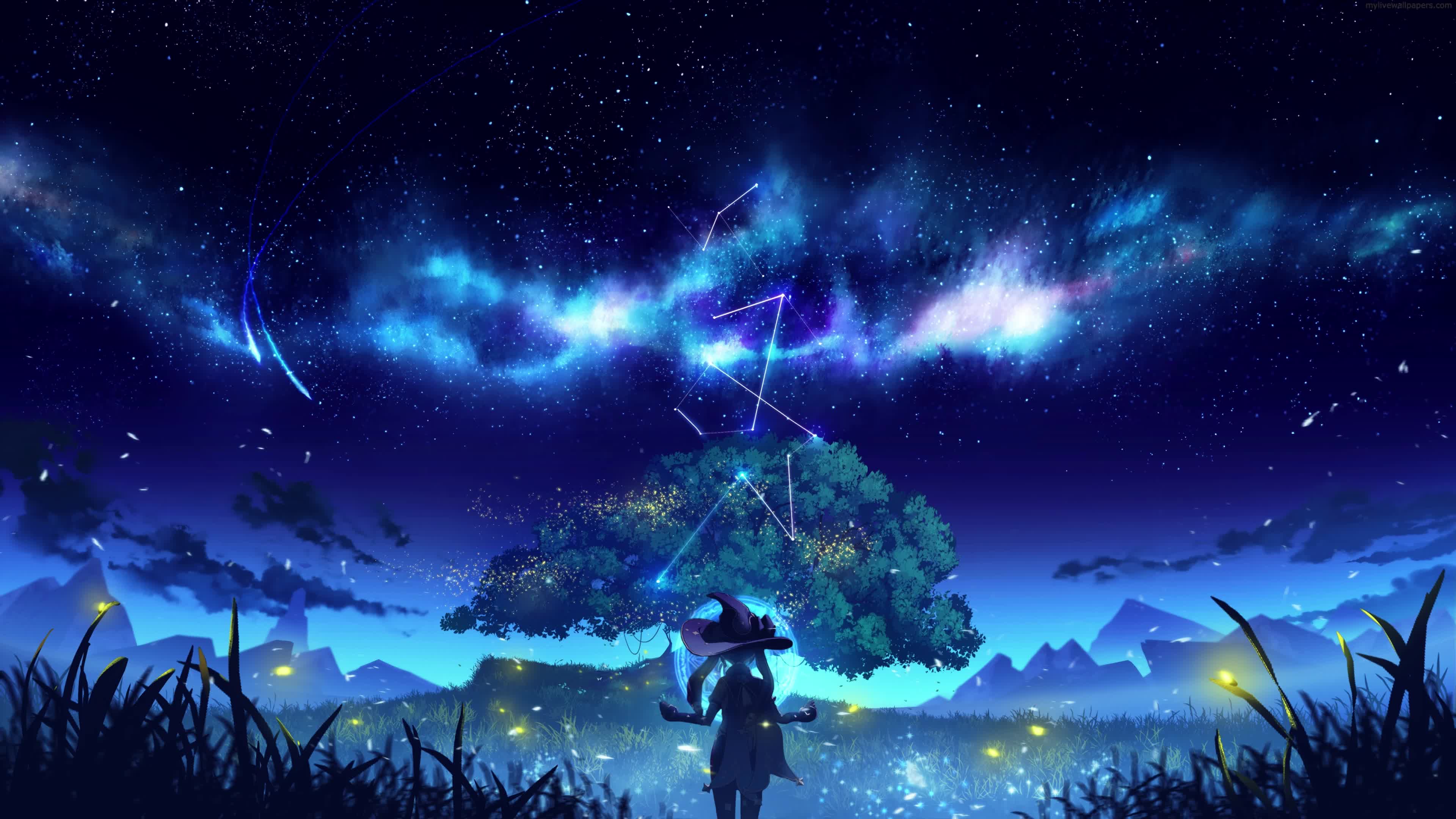 Tree Genshin Impact 4K Live Wallpaper