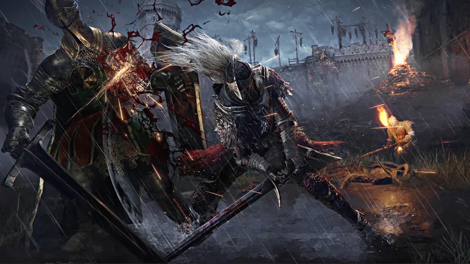 Bloody Wolf - Elden Ring Game Free Live Wallpaper