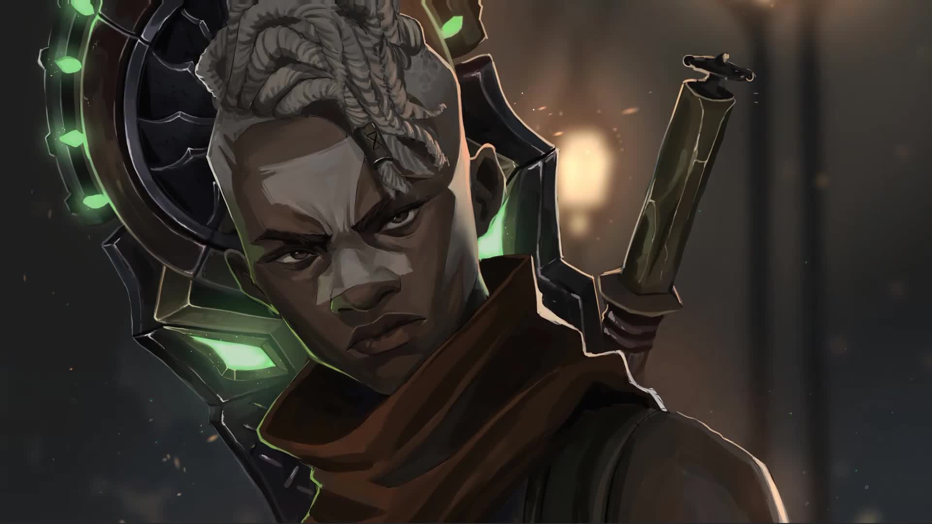 Arcane Ekko Video Animated Desktop Background