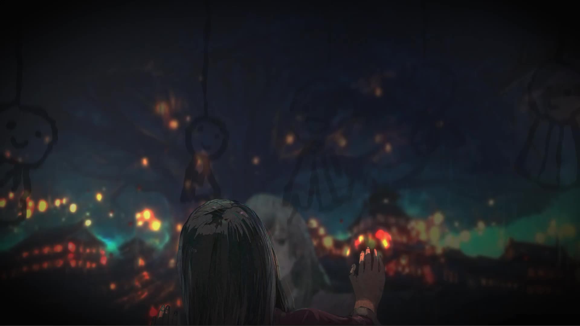 Rainy Anime Fantasy Window Free Desktop Animation