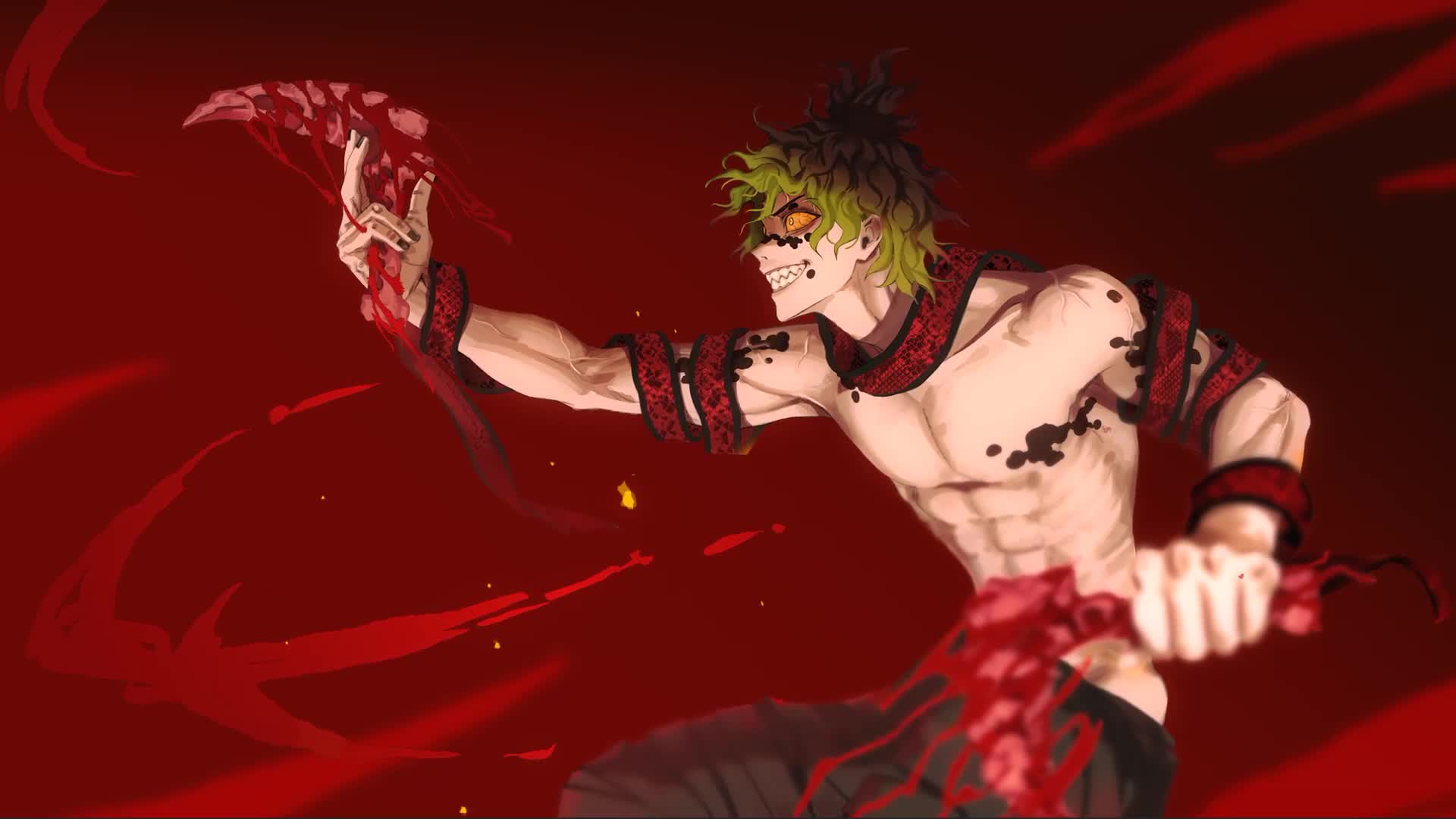 Gyutaro Kimetsu No Yaiba Anime Live Wallpaper