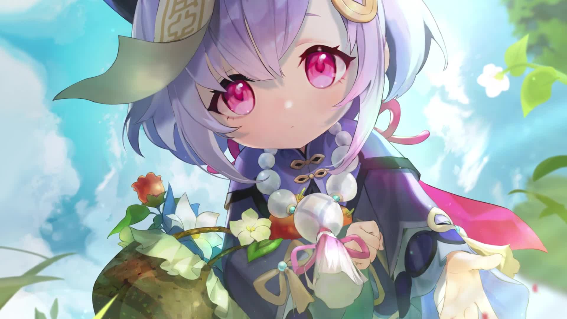 Genshin Impact - Qiqi Cybust Pc Live Desktop