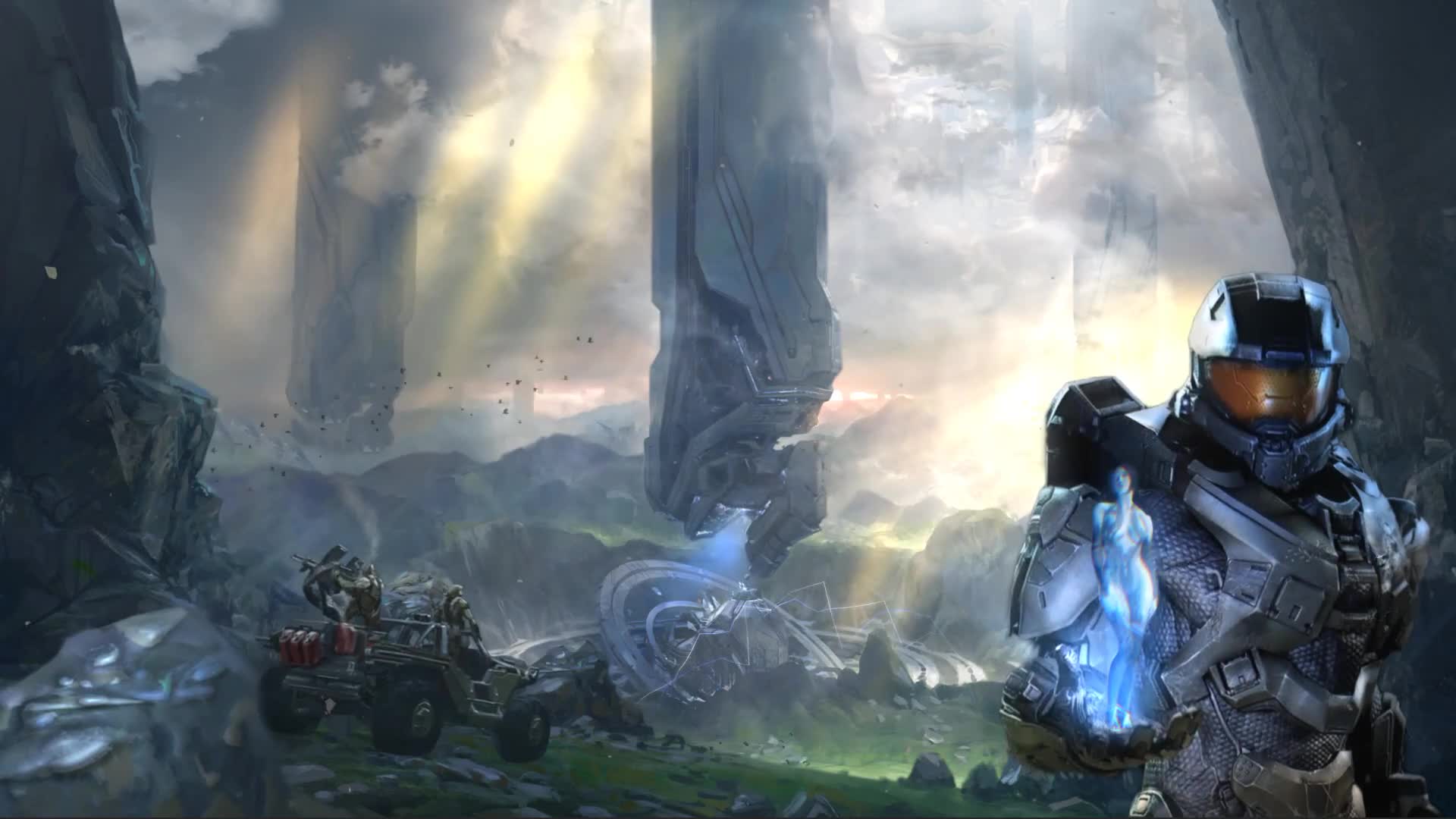 Halo Infinite Game Animated Live Desktop