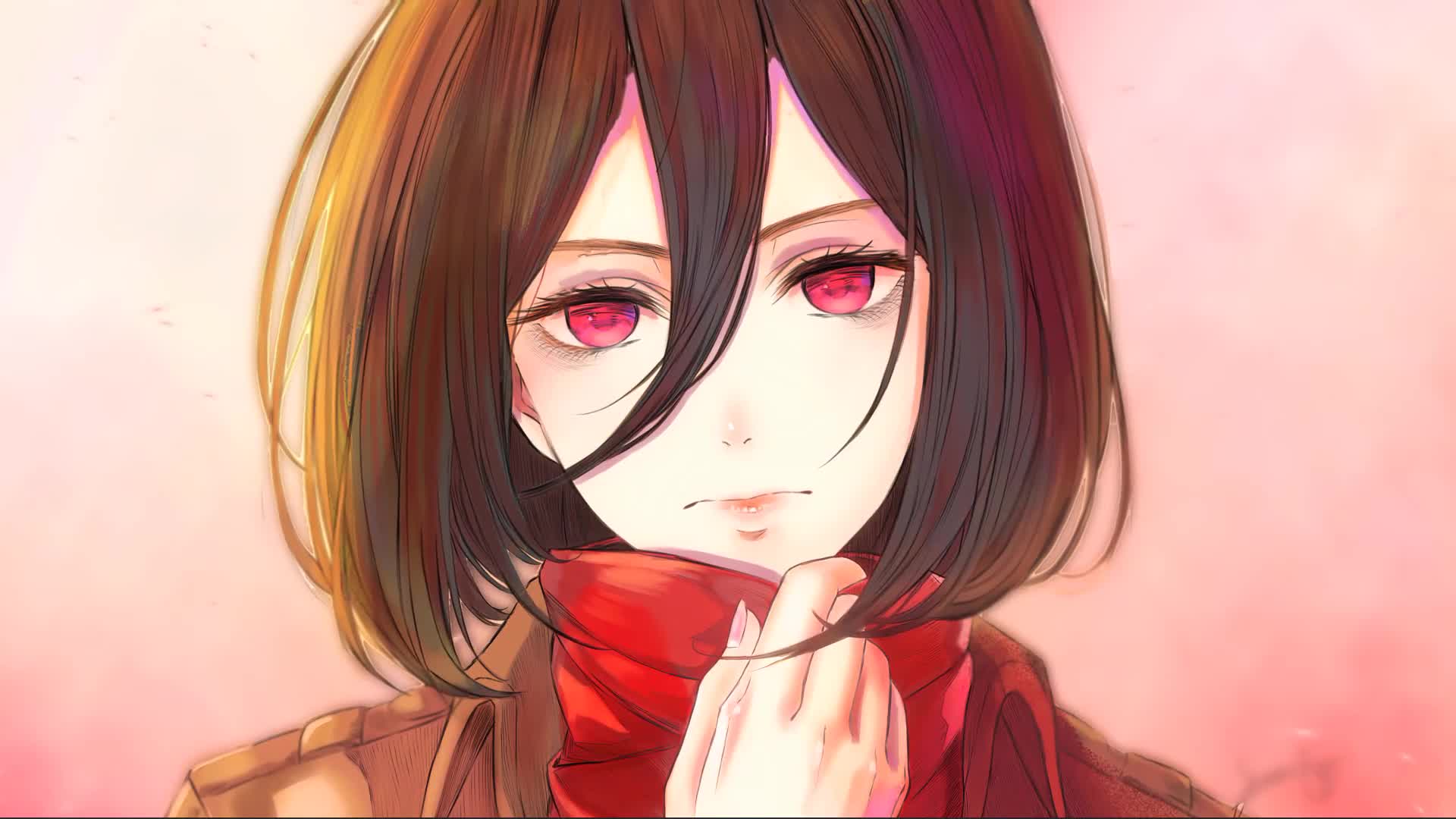 Attack On Titan Cute Mikasa Anime Live Desktop