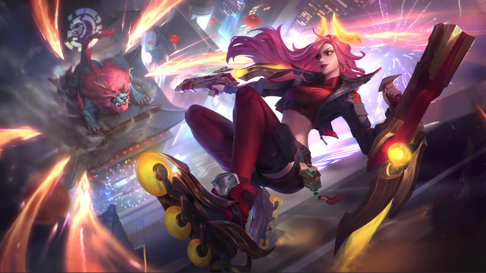 Windows and macOS Lunar Beast Miss Fortune Wild Rift Live Desktop