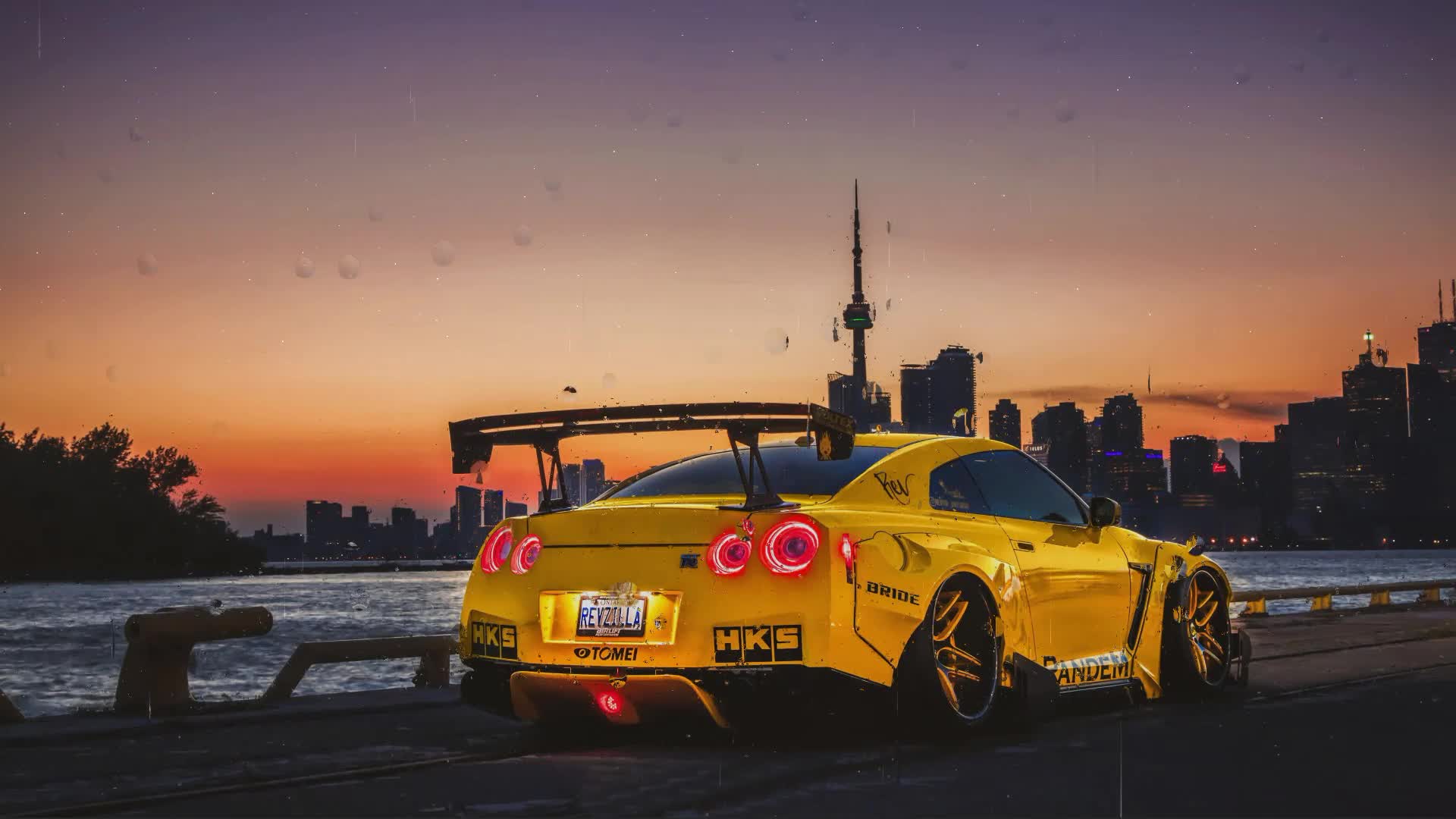 Windows and macOS Nissan Gtr Car Live Desktop