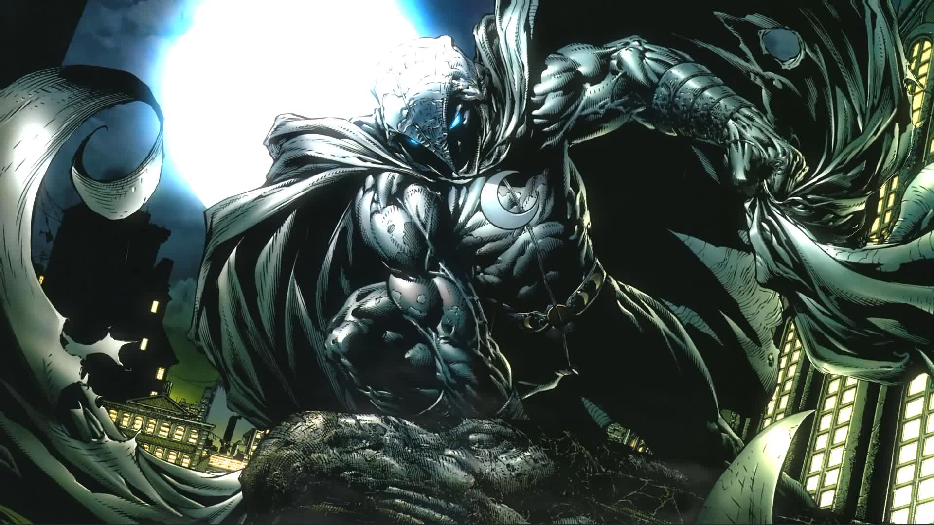 Moon Knight Marvel Live Wallpaper