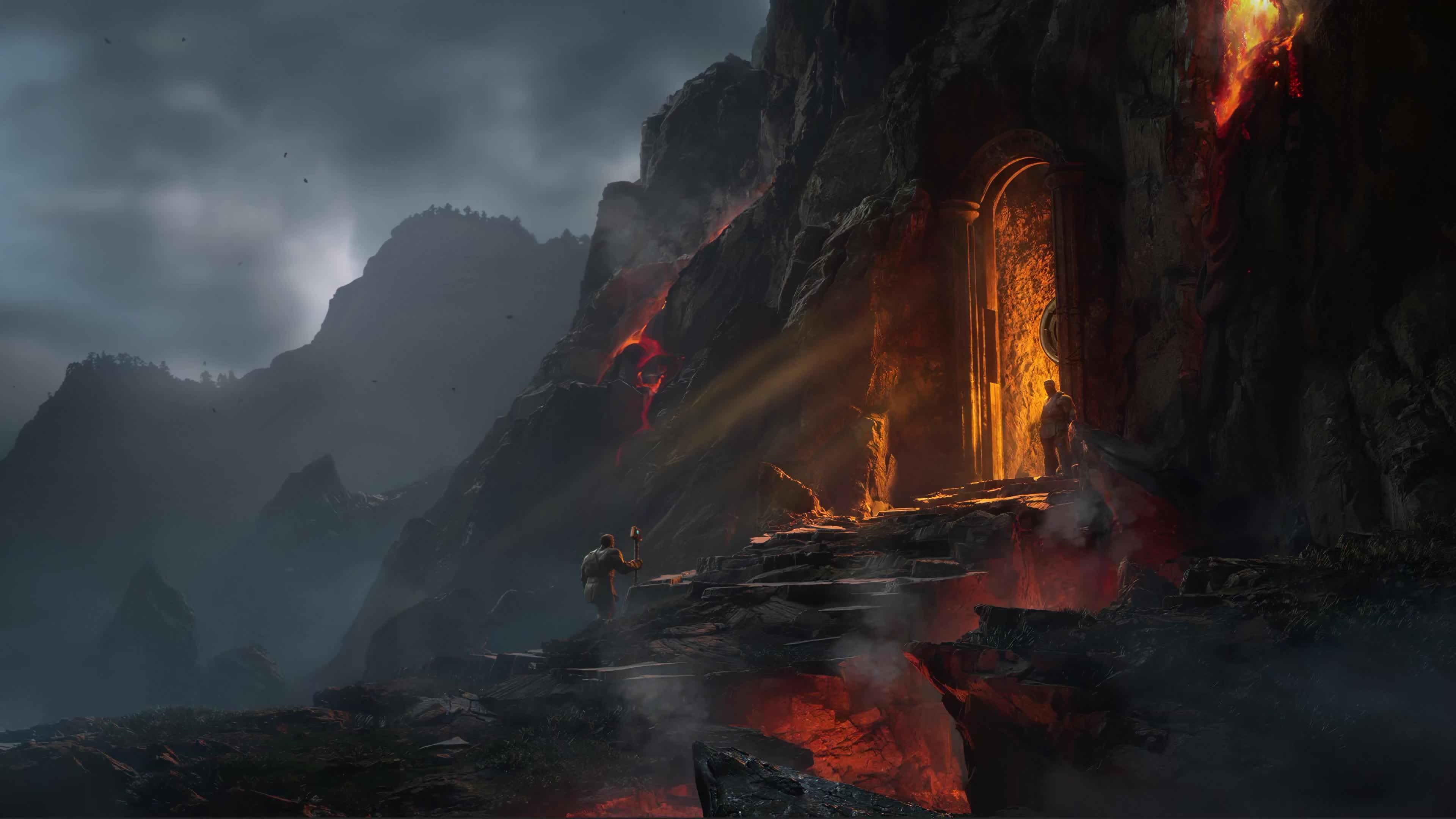 World Of Warcraft Dragonflight Cinematic 4K 3840X2160 Live Wallpaper