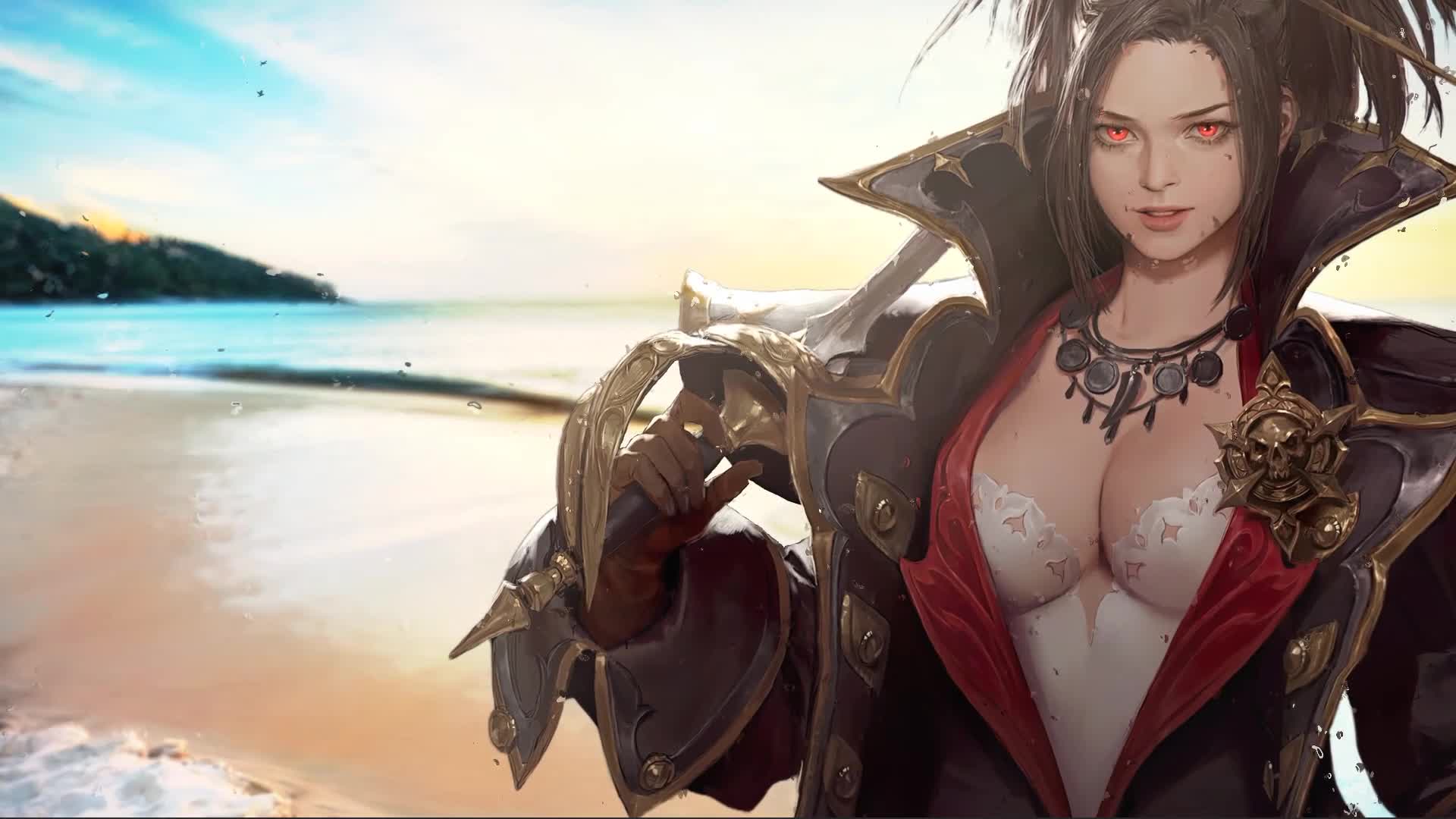 Cool Lost Ark - Black Fang Desktop Live Wallpaper