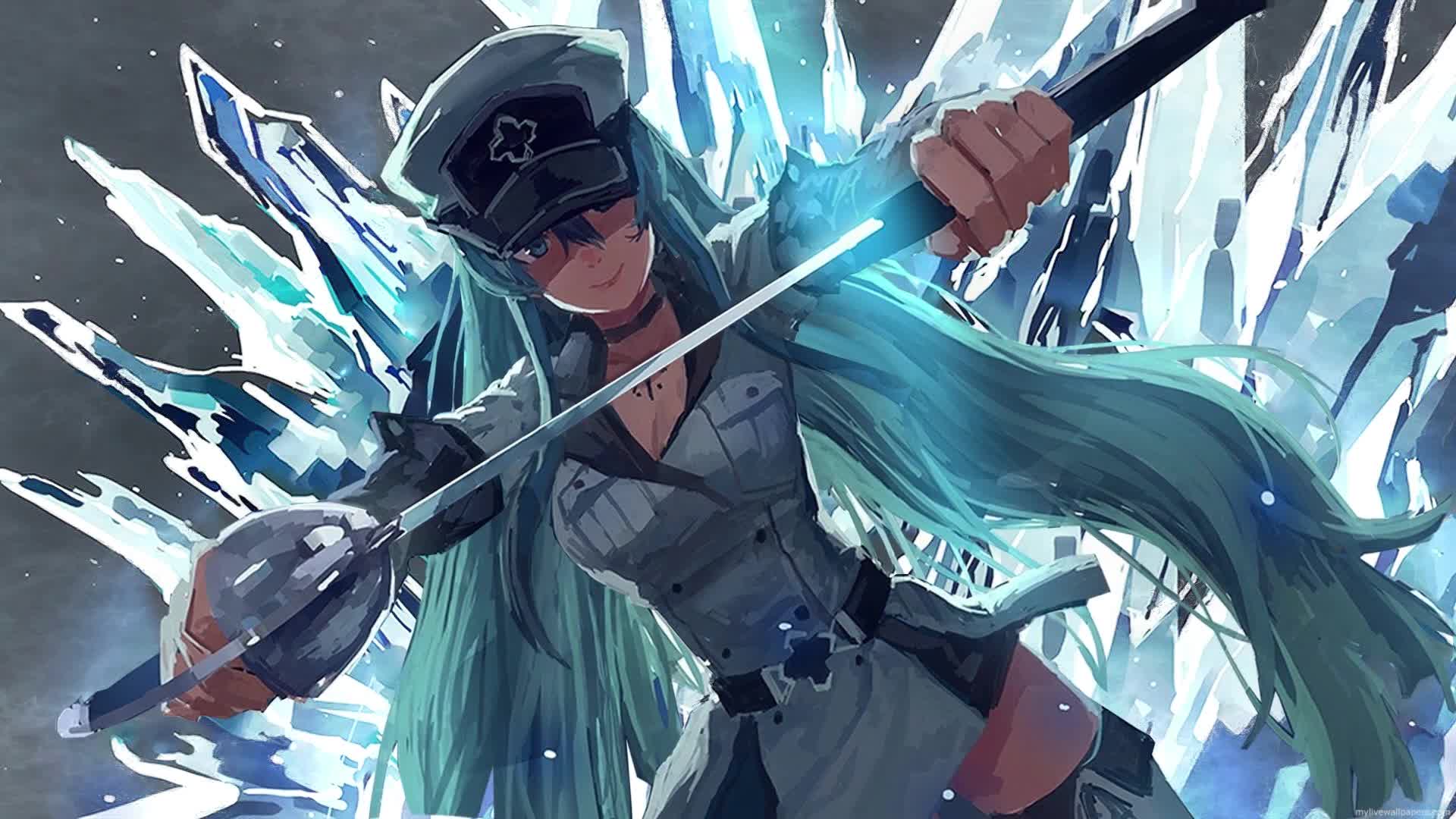 PC Esdeath HD Anime Live Wallpaper